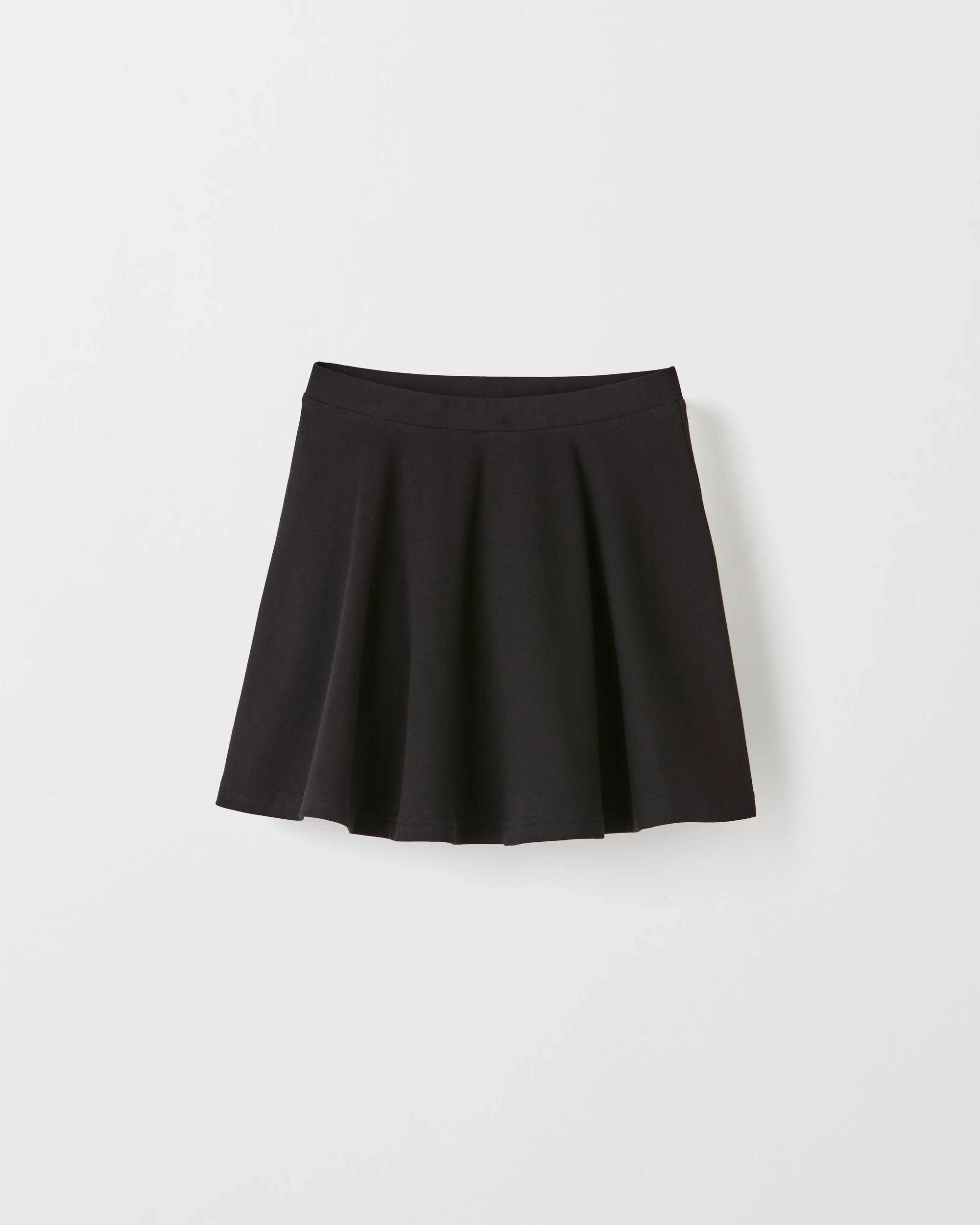 2 Target Kids Australian Cotton 2 Pack Knit Skort BLACK, 2 of 3