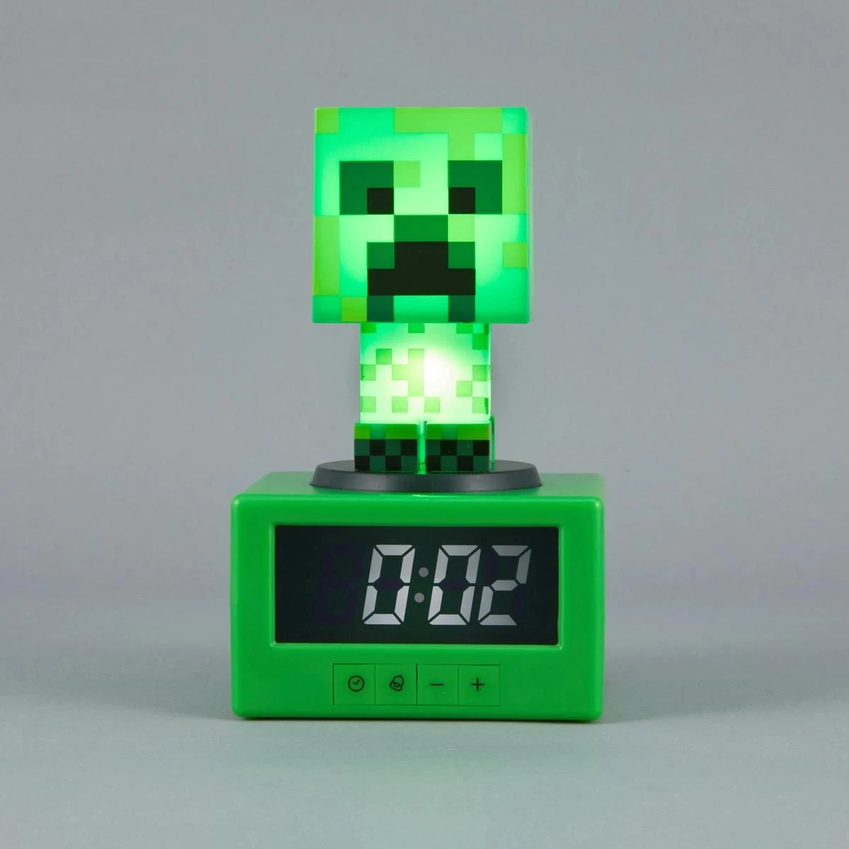 1 Minecraft Creeper Icon Alarm Clock, 1 of 8