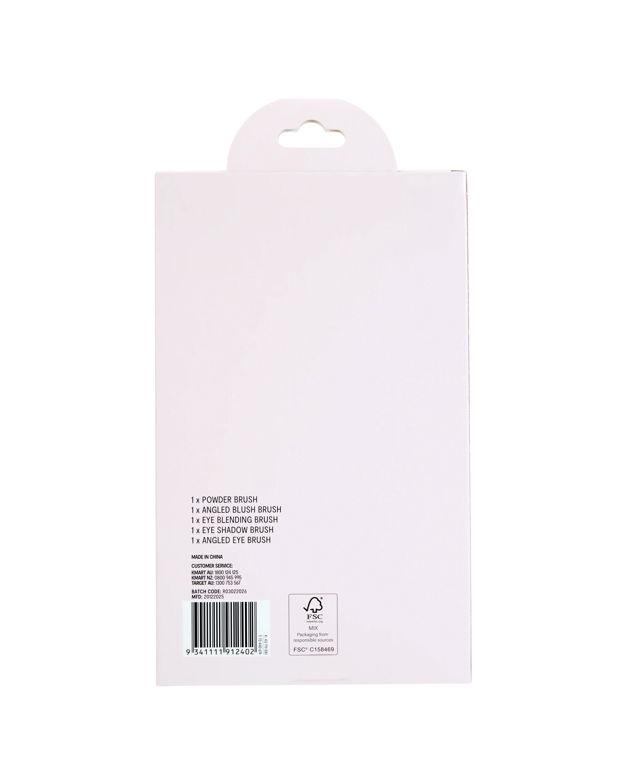 4 OXX Cosmetics 5 Piece Lucky Western Face and Eye Makeup Brush Set, 4 of 5