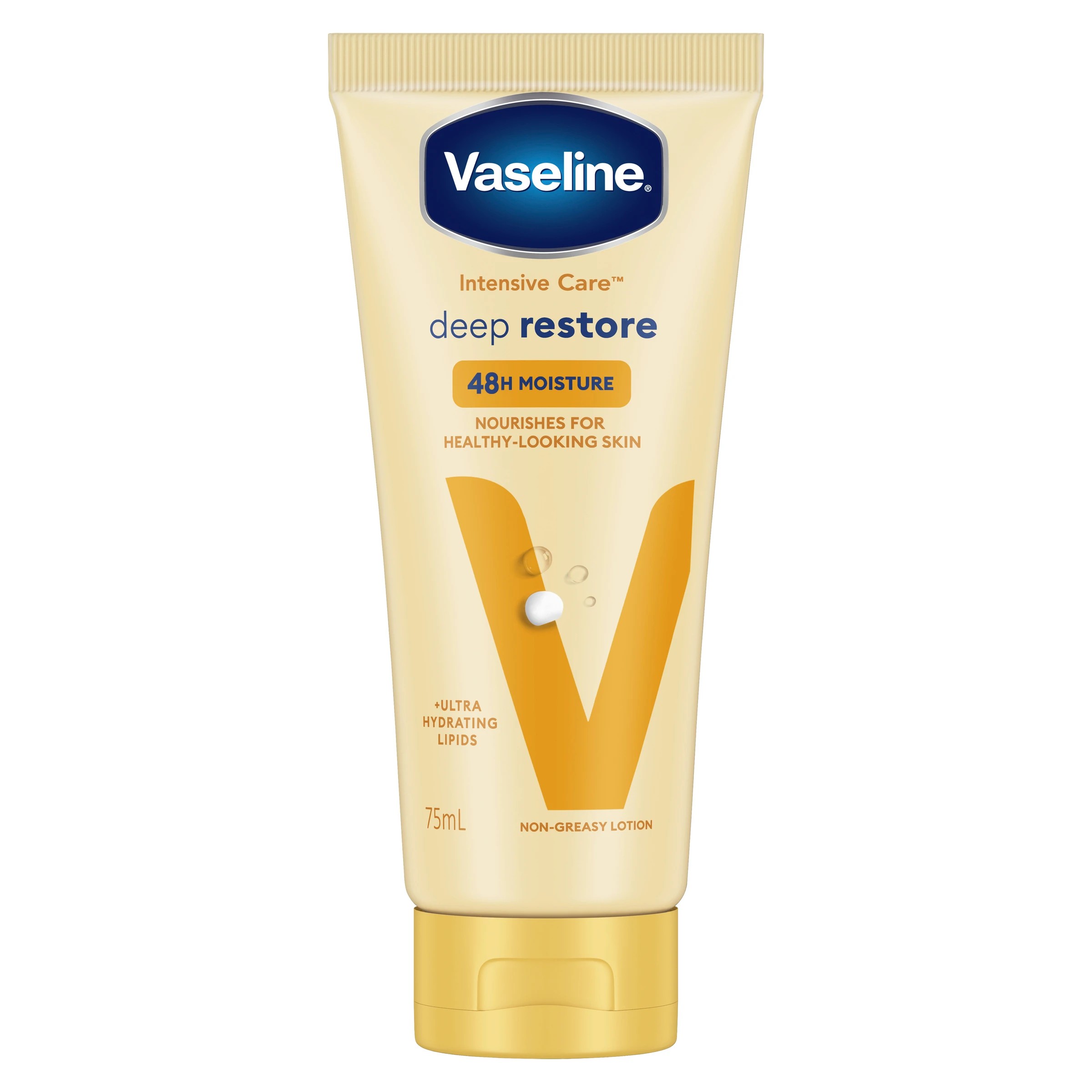 1 Vaseline Intensive Deep Restore Care Body Lotion 75ml, 1 of 7