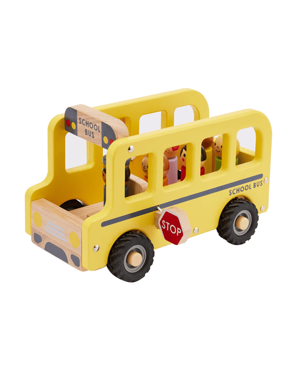 Wooden School Bus