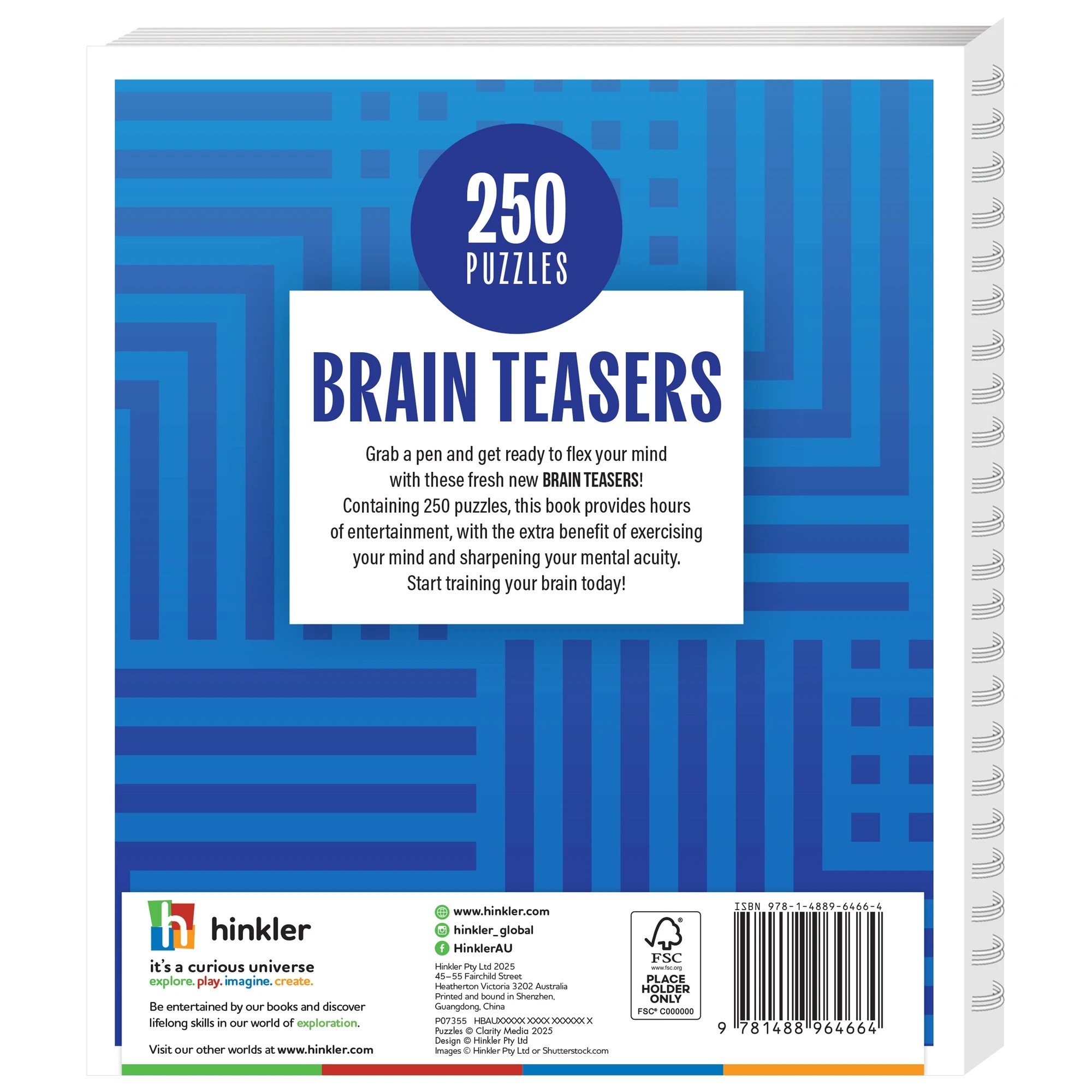 2 250 Puzzles: Brain Teasers - Book, 2 of 5