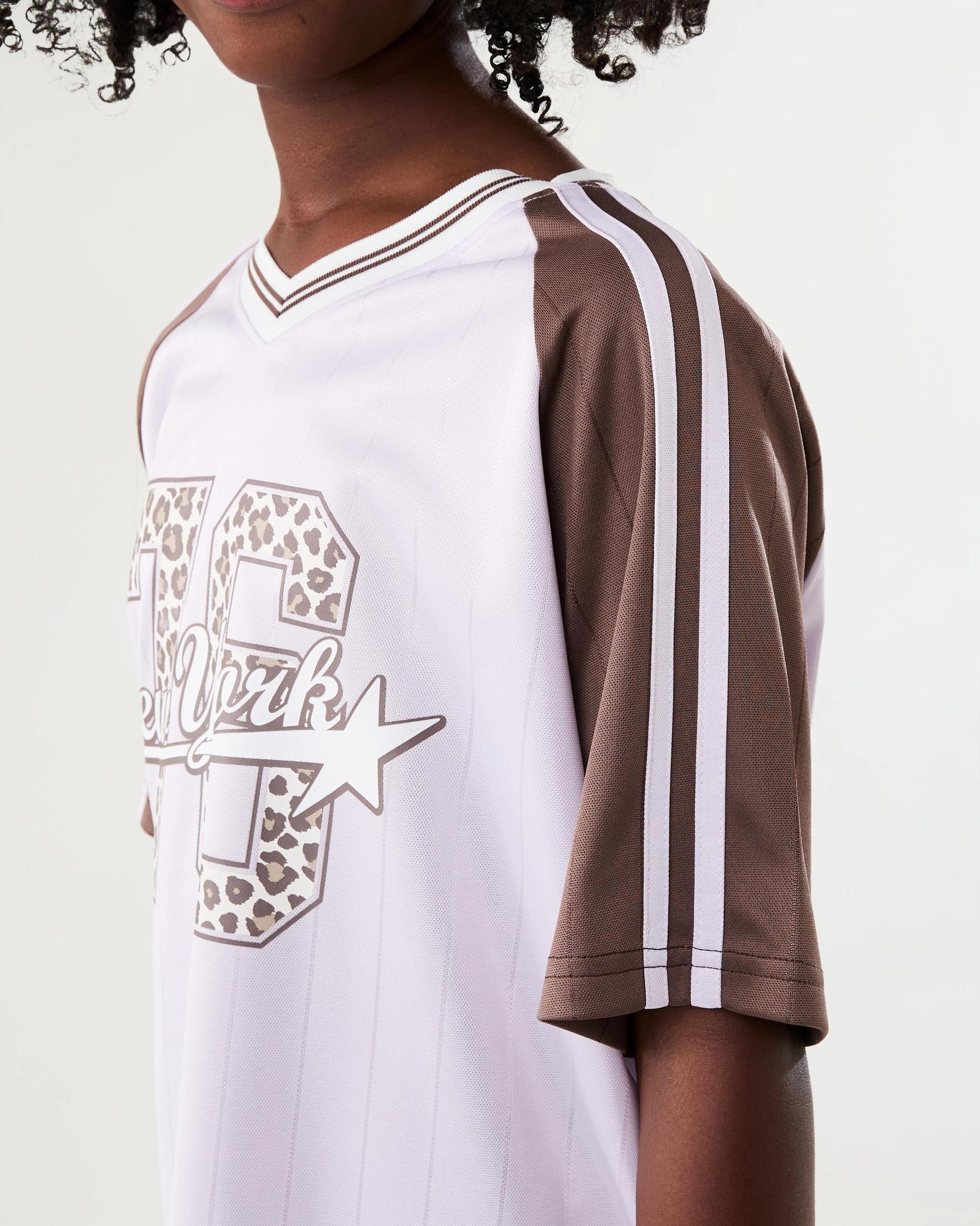 5 V-Neck Oversized T-shirt Prpl Type, 5 of 7