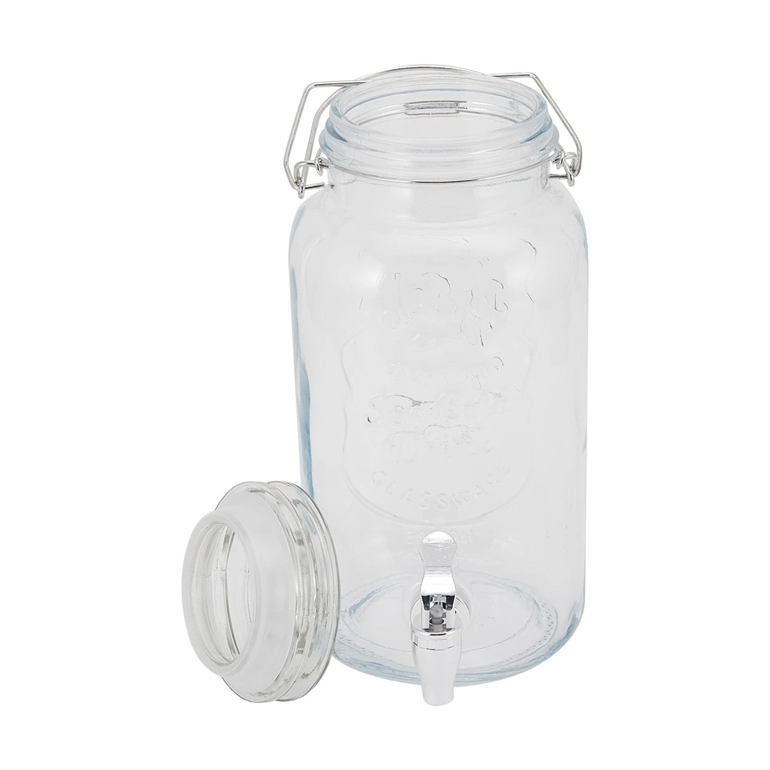 6 Drink Dispenser with Clip Lid, 6 of 10