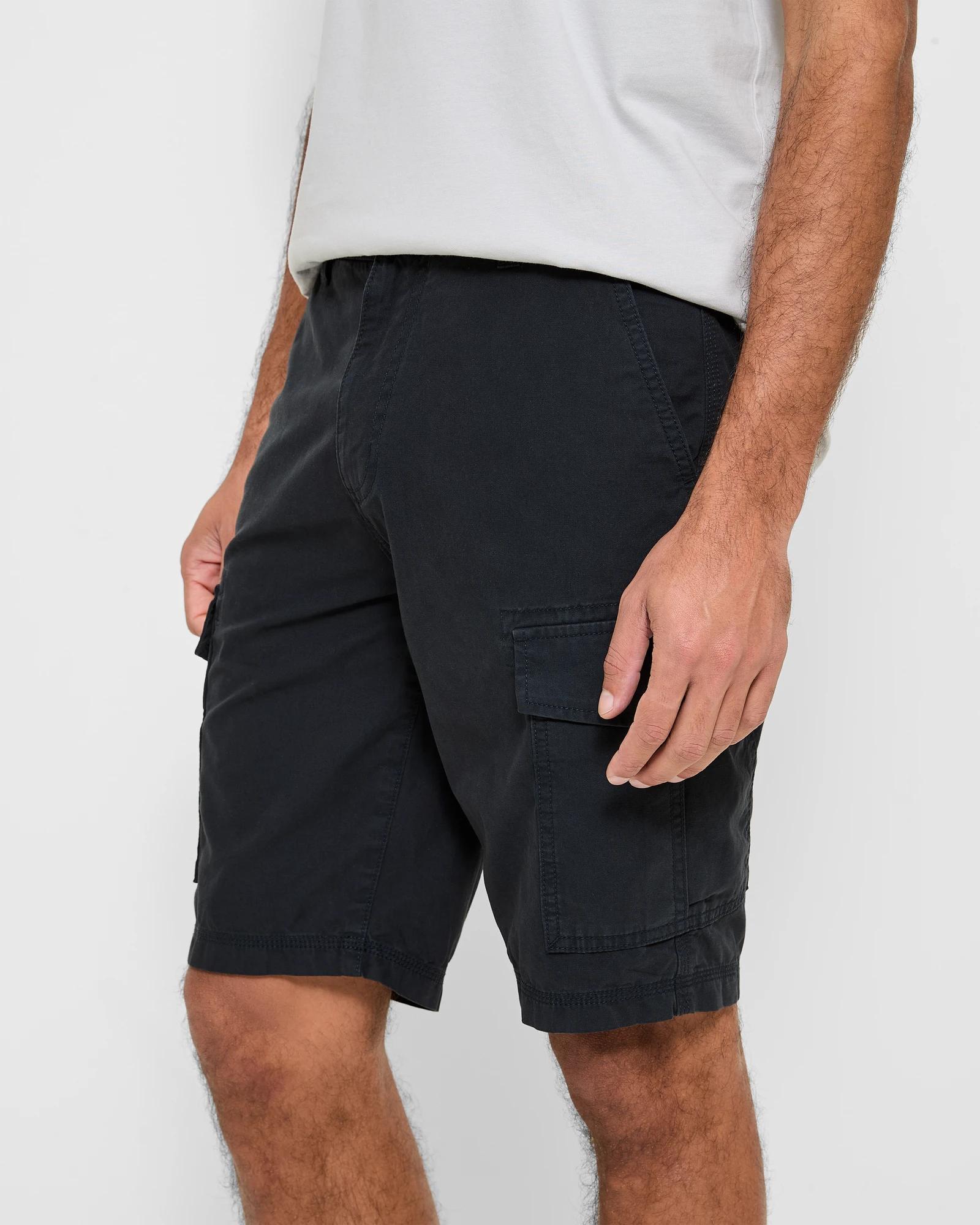 3 Target Cargo Shorts BLACK, 3 of 5