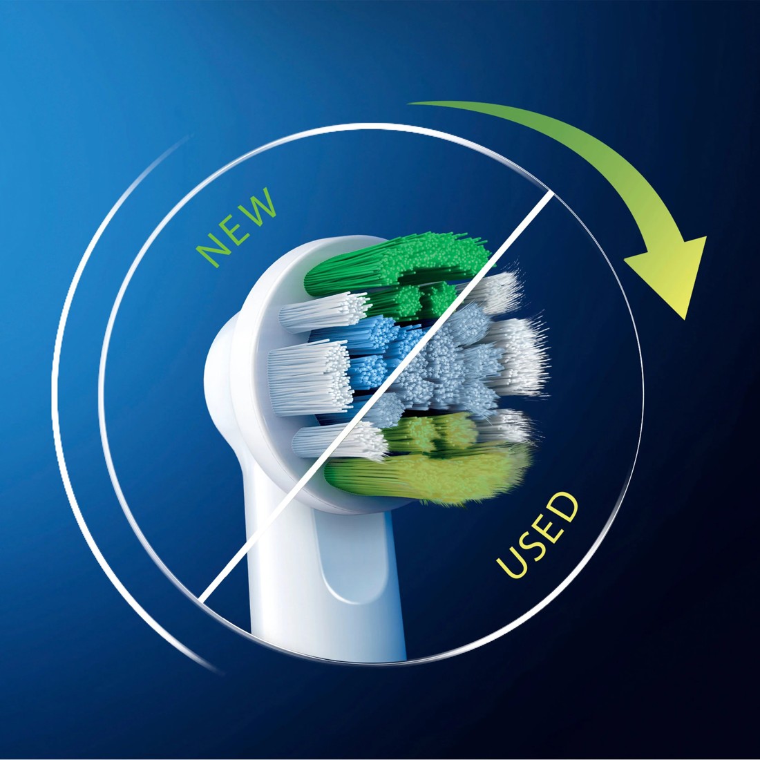 9 Oral-B 3 Pack Precision Clean Brush Heads, 9 of 10