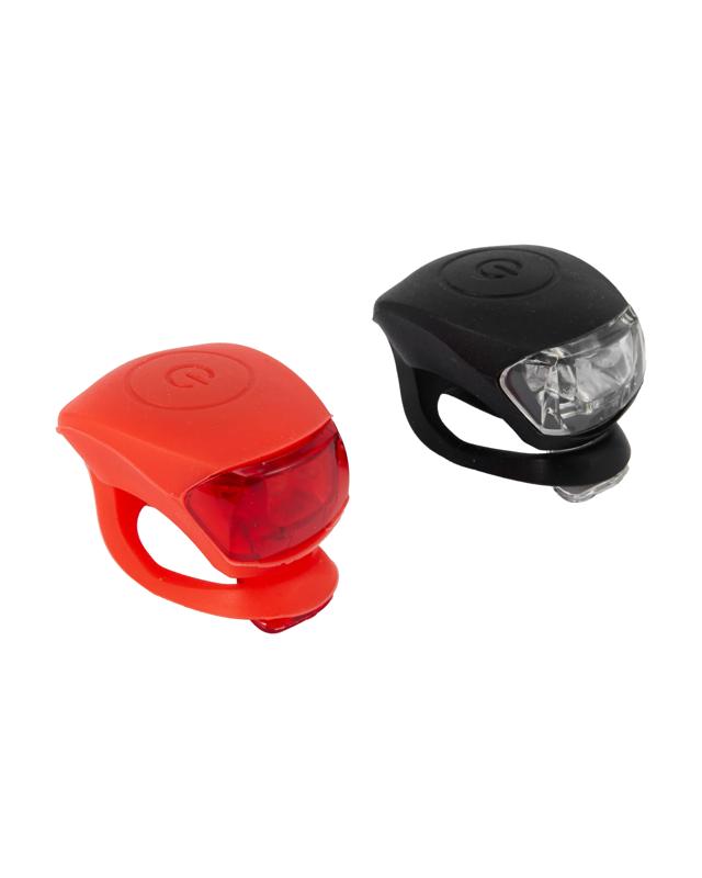 2 Pack Silicone LED Bike Li