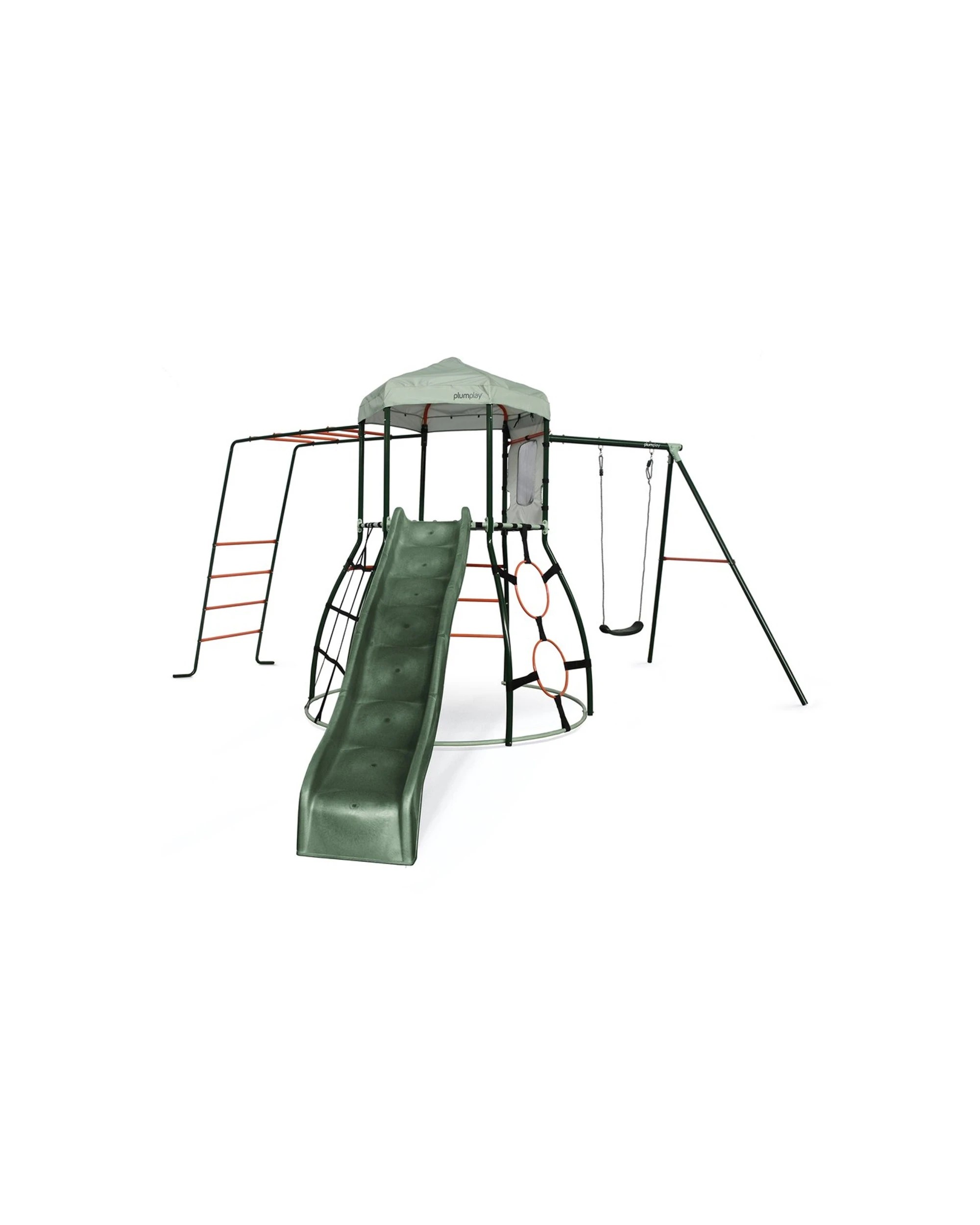 1 Plum Play Au Metal Climbing Dome With Slide And Monkey Bars Playset Ages 3, 1 of 3