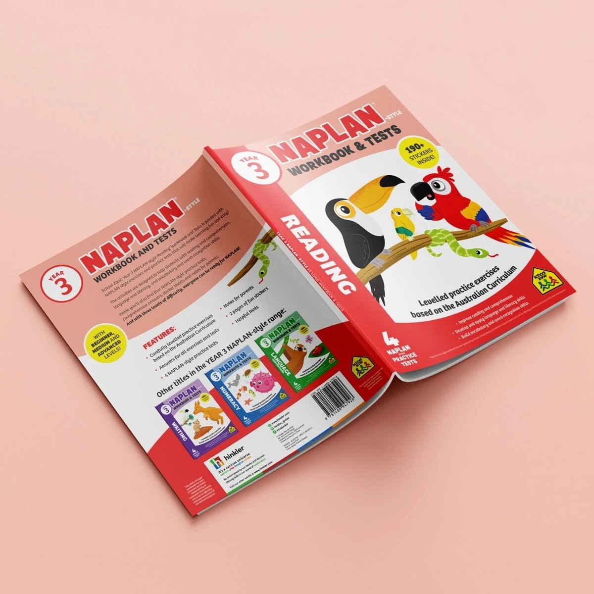 2 Naplan-Style Workbook and Tests Year 3: Reading - Book, 2 of 5
