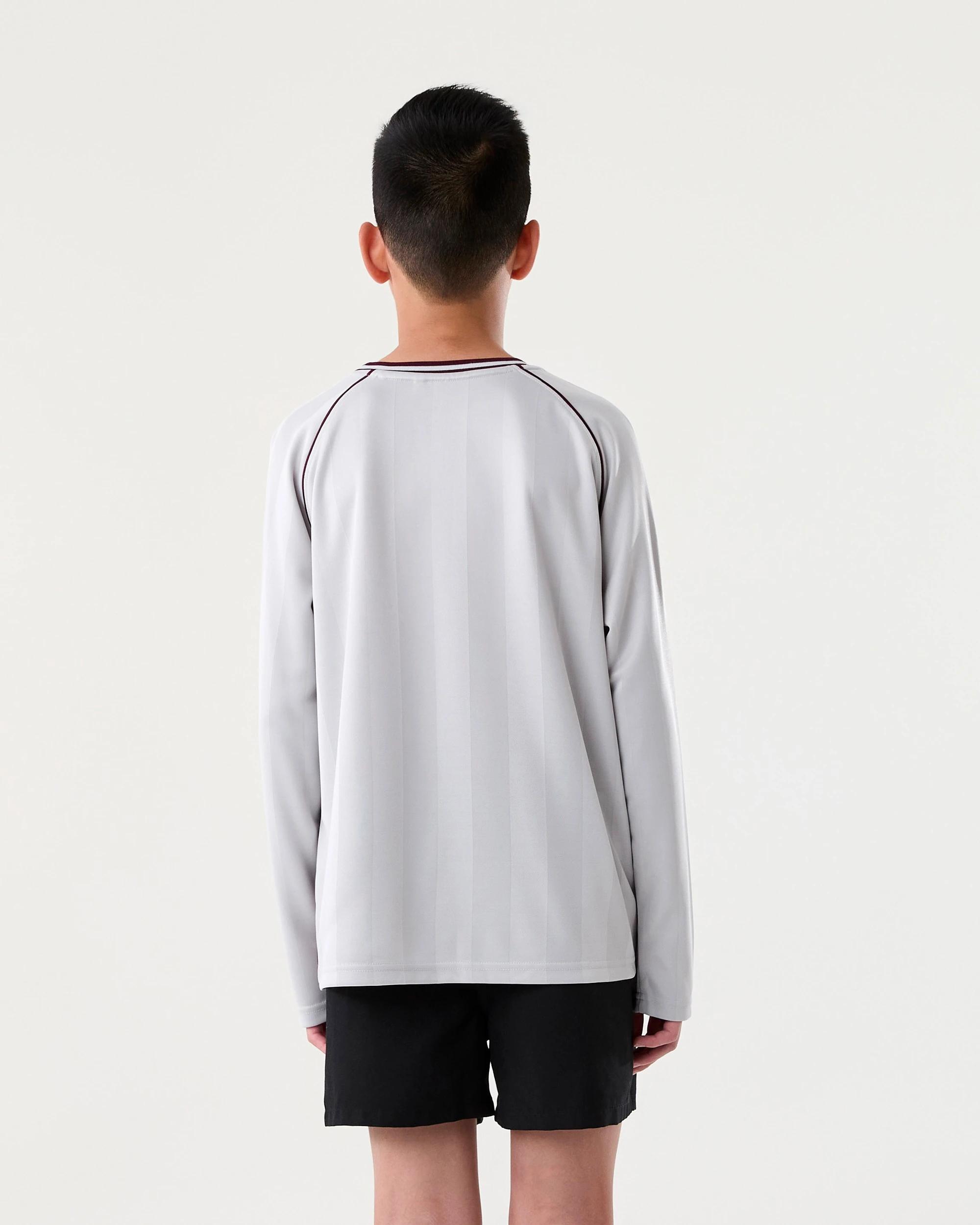2 Long Sleeve Mesh Sports T-shirt Gry Slogan, 2 of 8