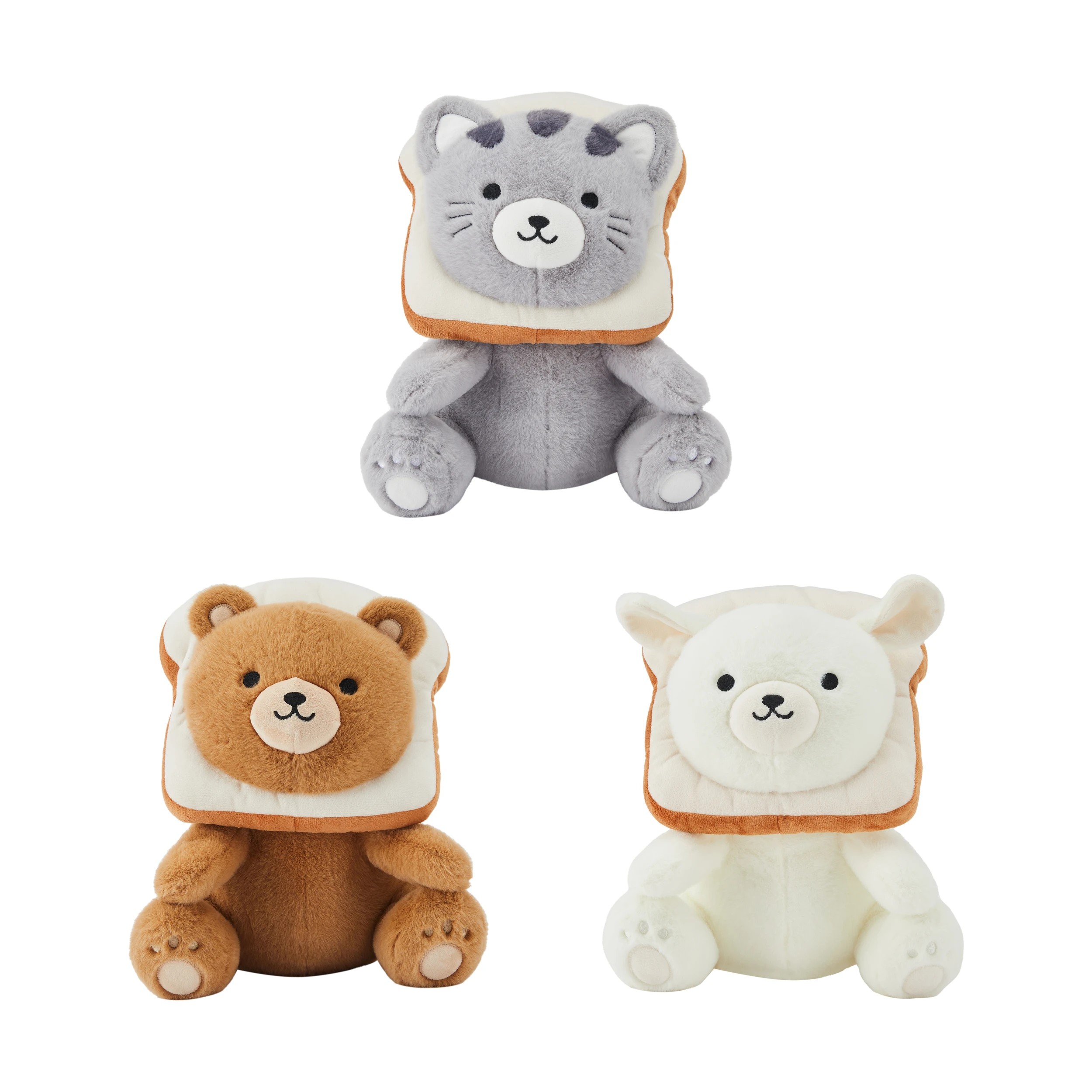 1 Bread Animal Plush Toy - Assorted, 1 of 2
