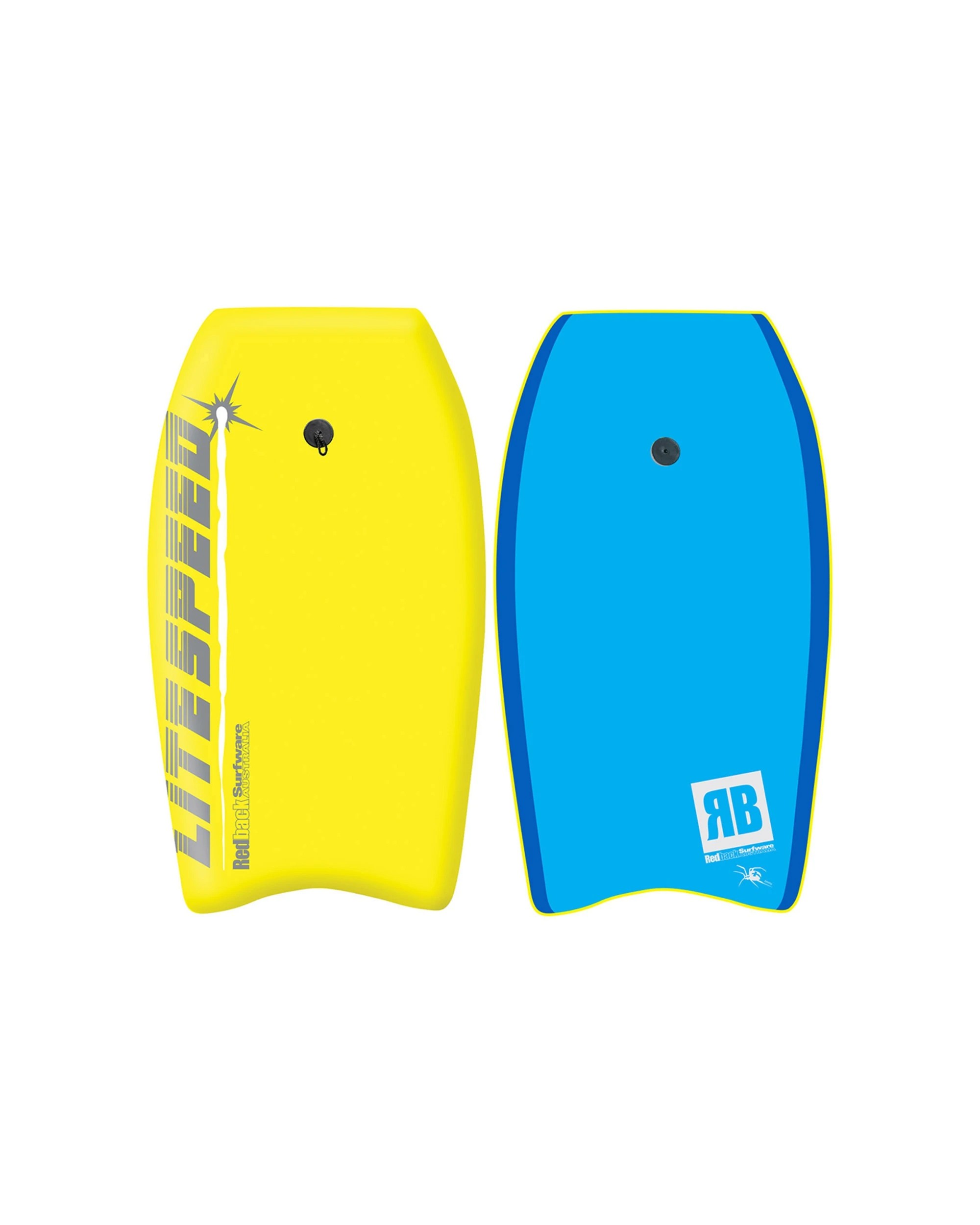 5 Redback Litespeed XP Surf 45" Bodyboard Beach Board Slick Bottom - Assorted, 5 of 5