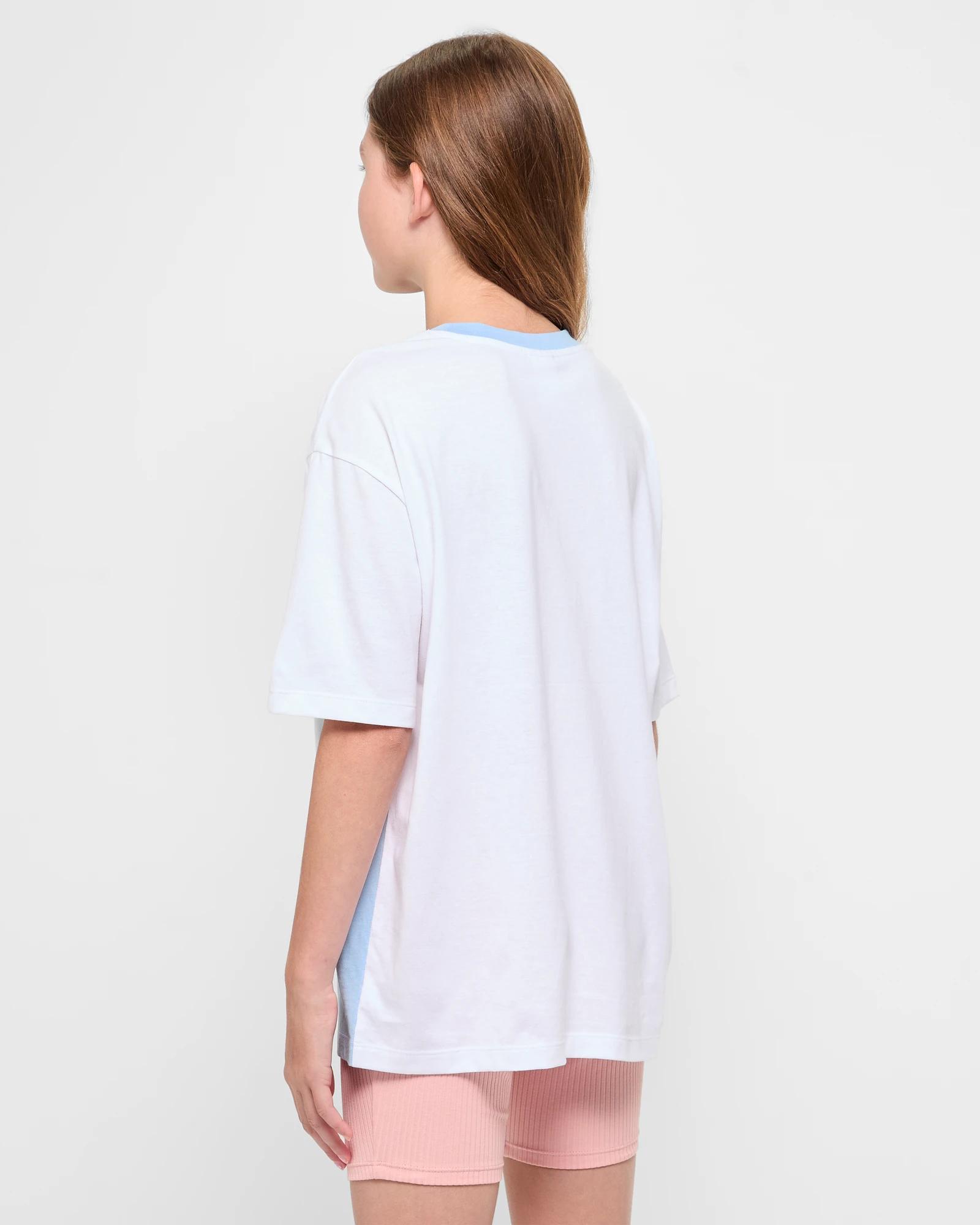 3 Disney Stitch Girls' Lilo & Stitch Australian Cotton Sport Jersey — White (size 8) WHITE, 3 of 5