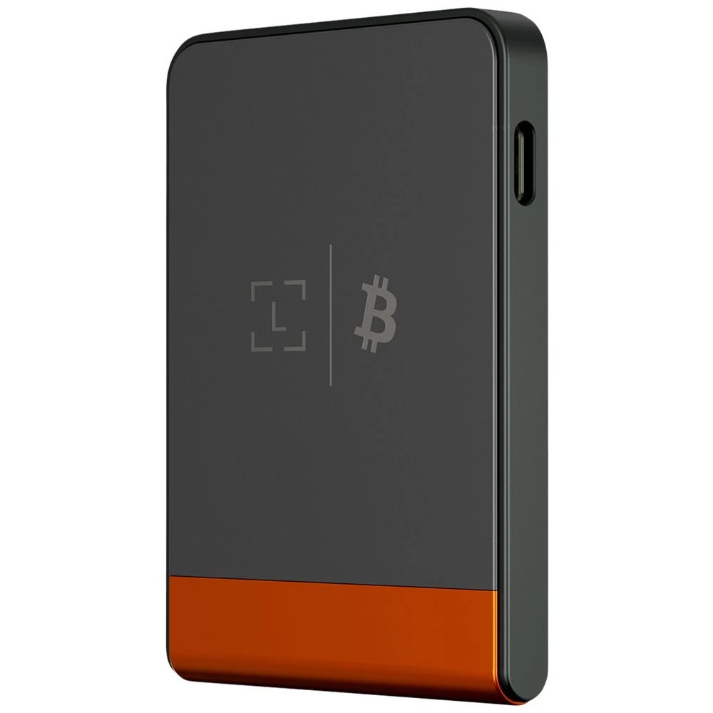 1 Ledger Flex Crypto Wallet with Recovery Key Orange, 1 of 8