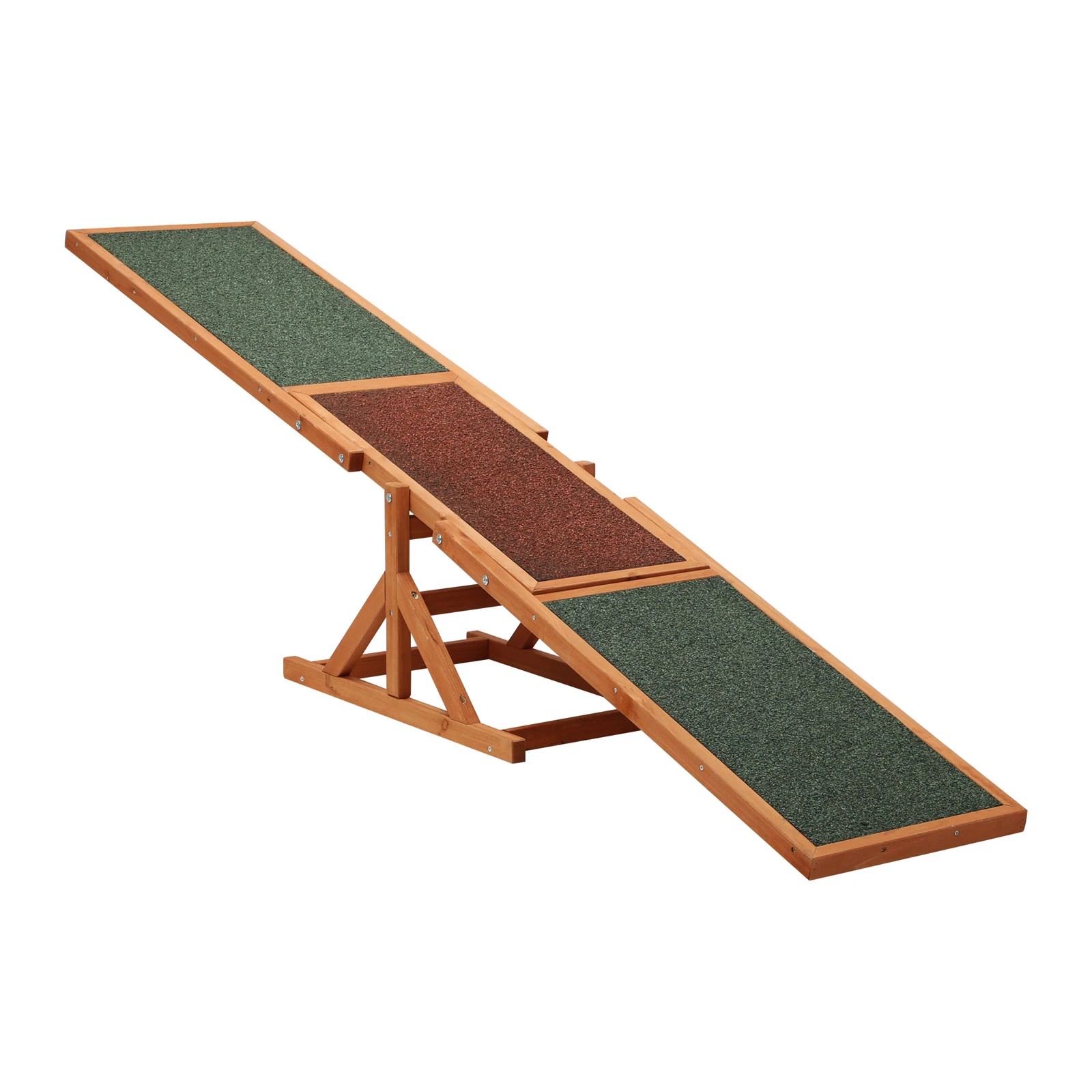 1 Alopet Dog Seesaw Pet Obedience Agility Training Puppy Sports Outdoor Play - Natural, 1 of 10