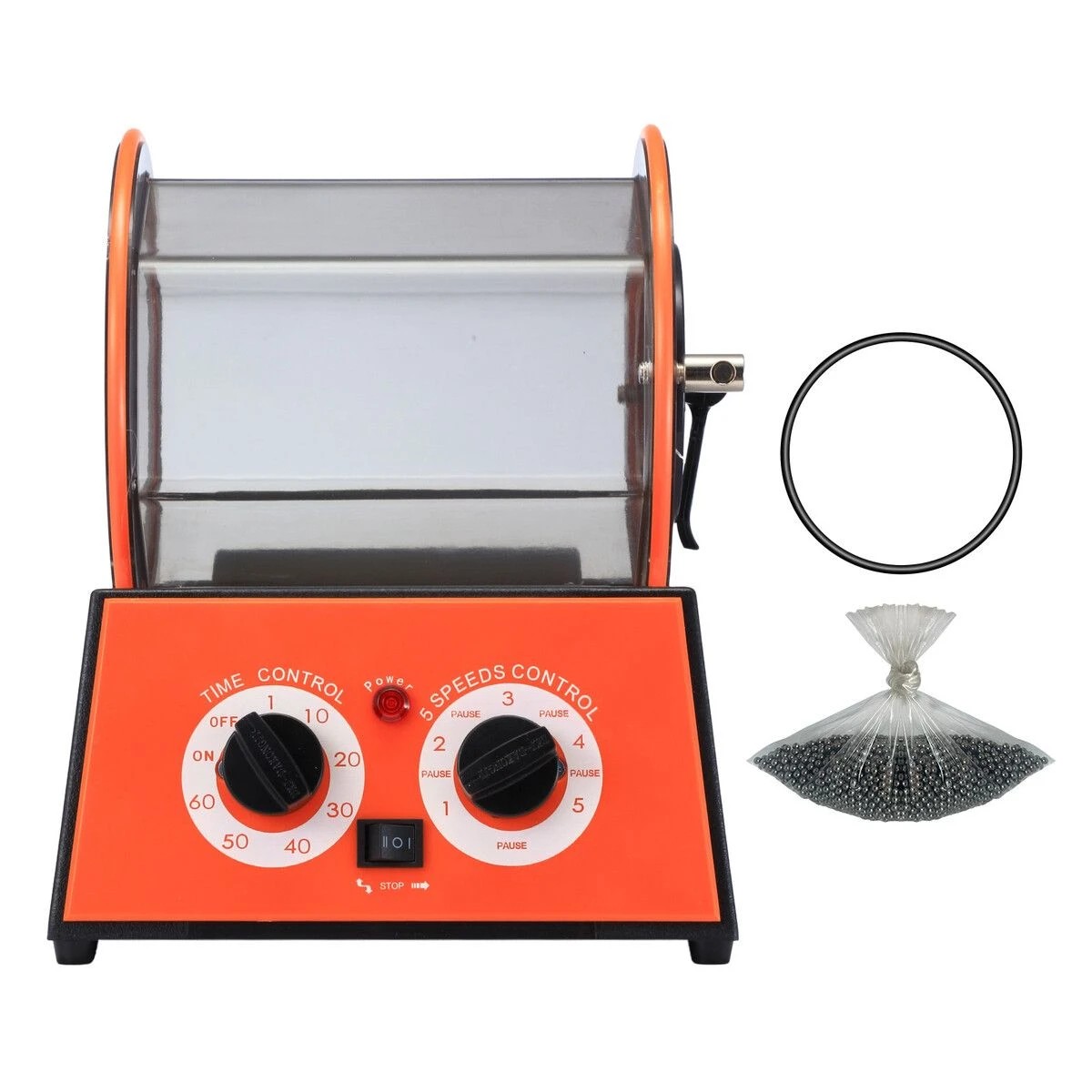 2 AUSWAY Rotary Tumbler Surface Polisher Machine 5kg Small Jewelry Gemstone, 2 of 2