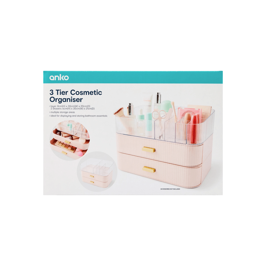 9 3 Tier Cosmetic Organiser, 9 of 9