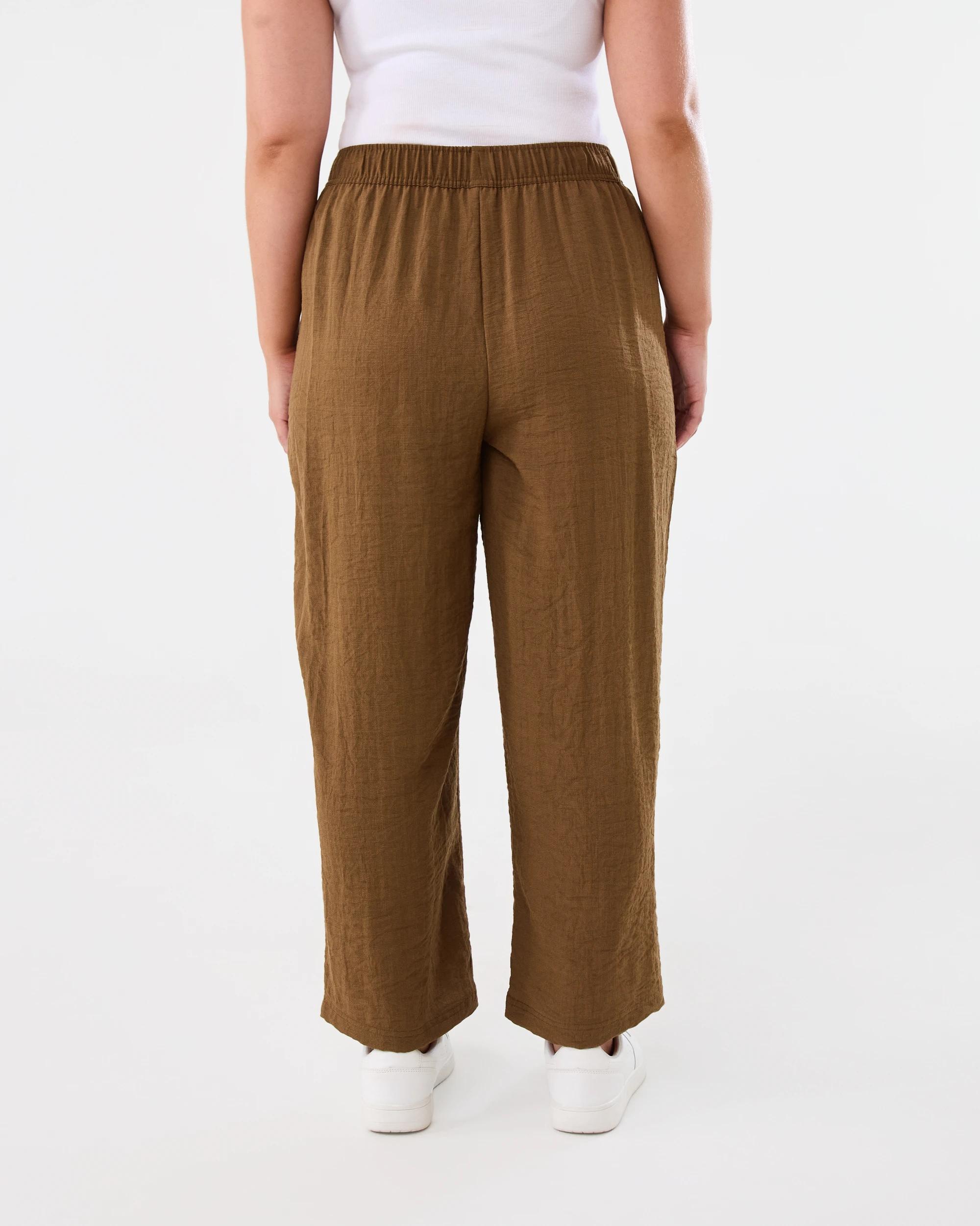 3 Tie Waist Patch Pocket Pants Sadlebrow, 3 of 5