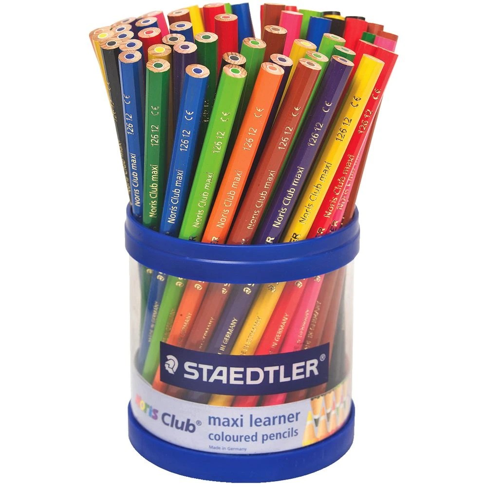 1 Staedtler Noris Club Maxi Leaner Coloured Pencils 70 Pack, 1 of 1