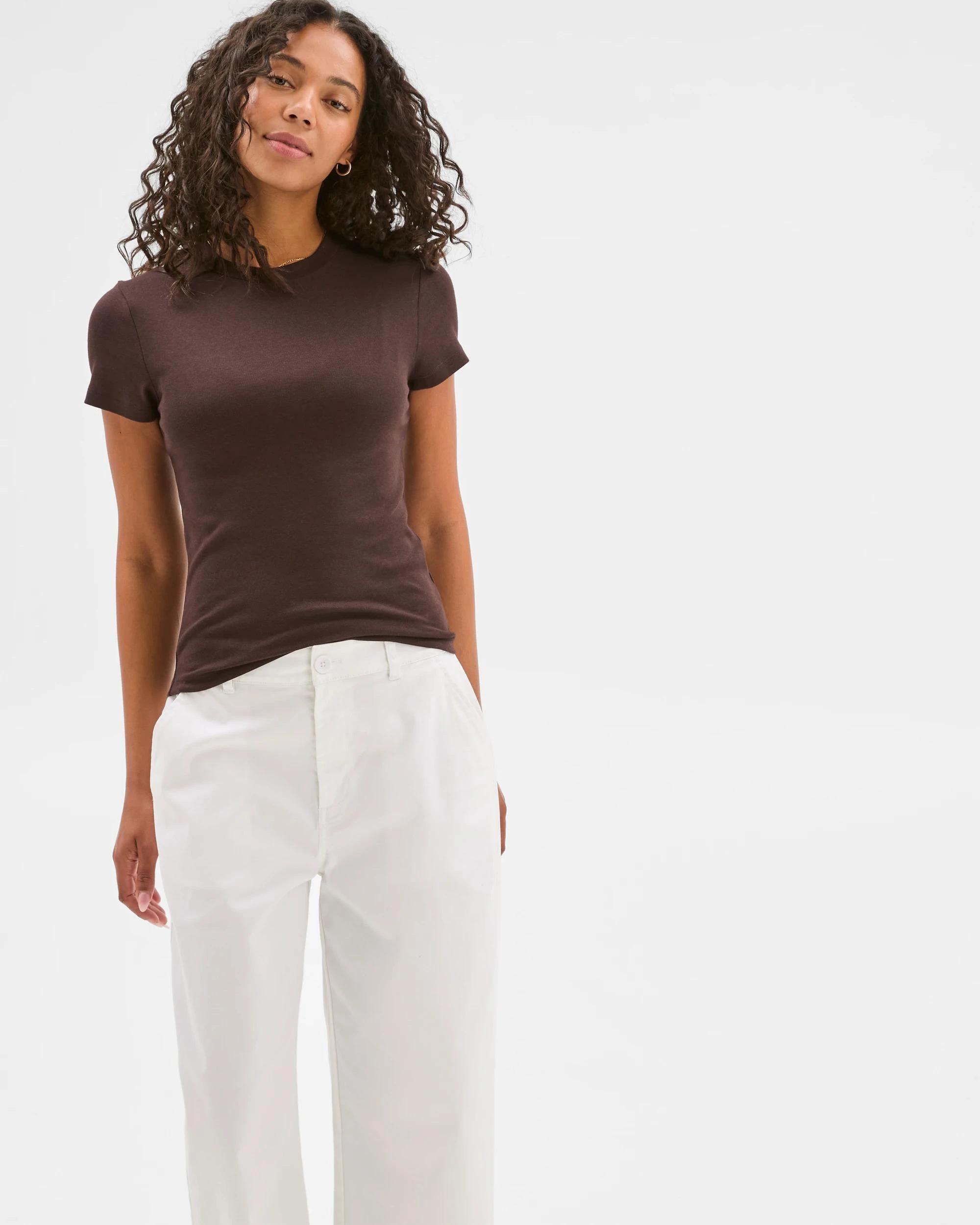 3 Target Australian Cotton Summer Crop Pants WHITE, 3 of 6