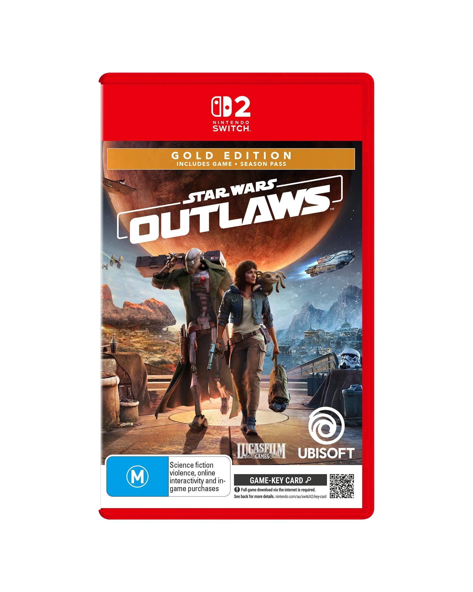 1 Star Wars Outlaws Gold Edition - Switch 2, 1 of 5