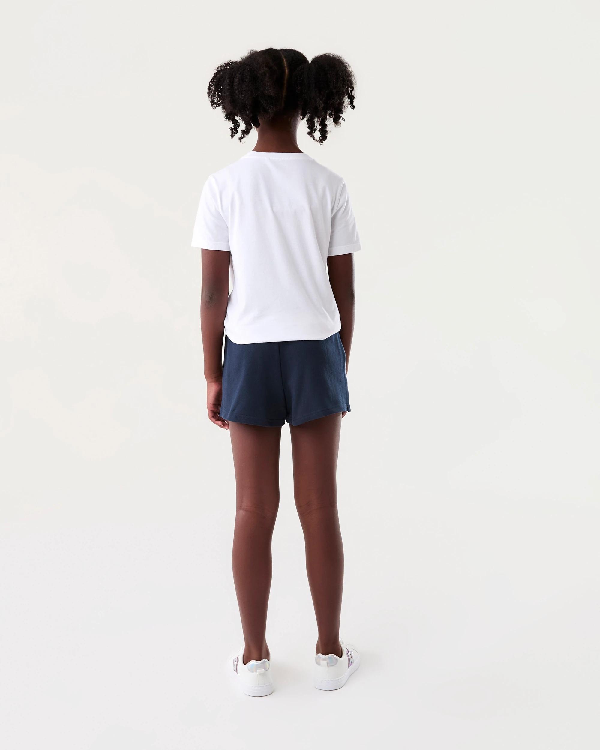 6 French Terry Shorts with Piping Dress Navy, 6 of 6