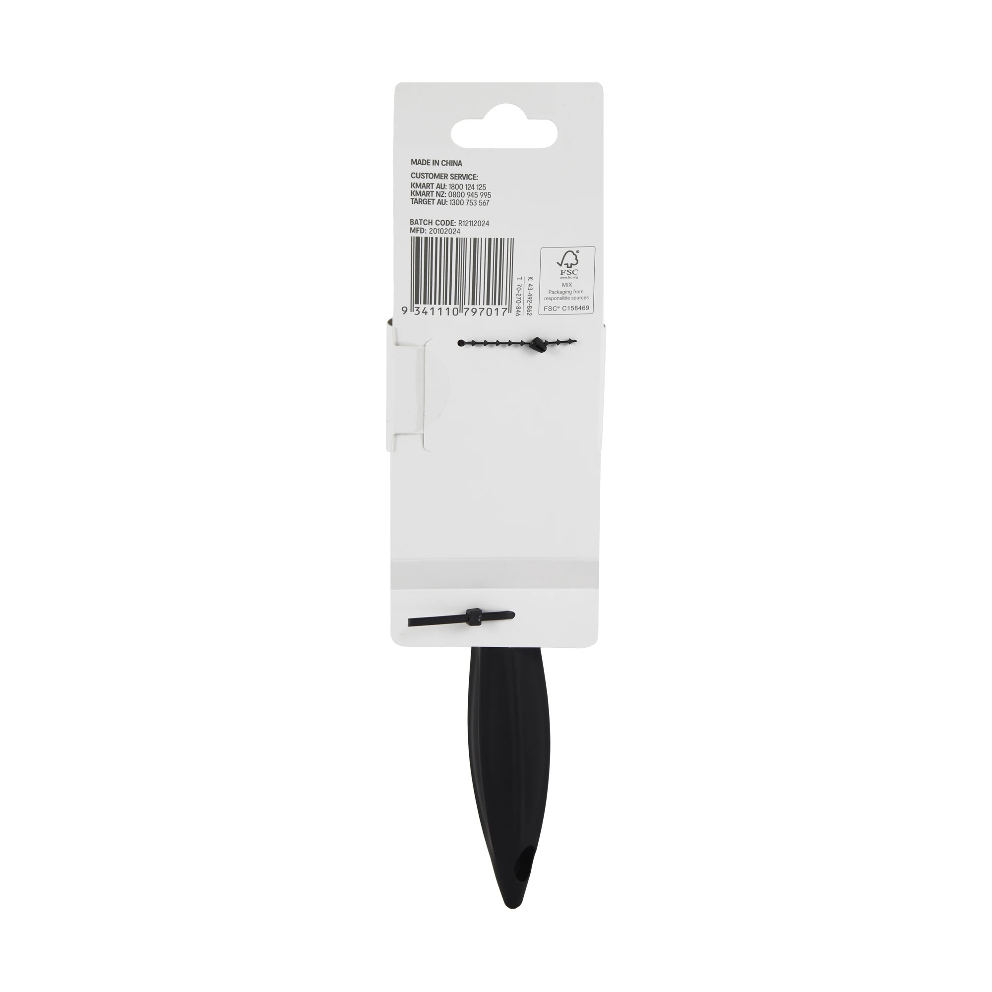 6 OXX Haircare Styling Round Brush - Black, 6 of 6
