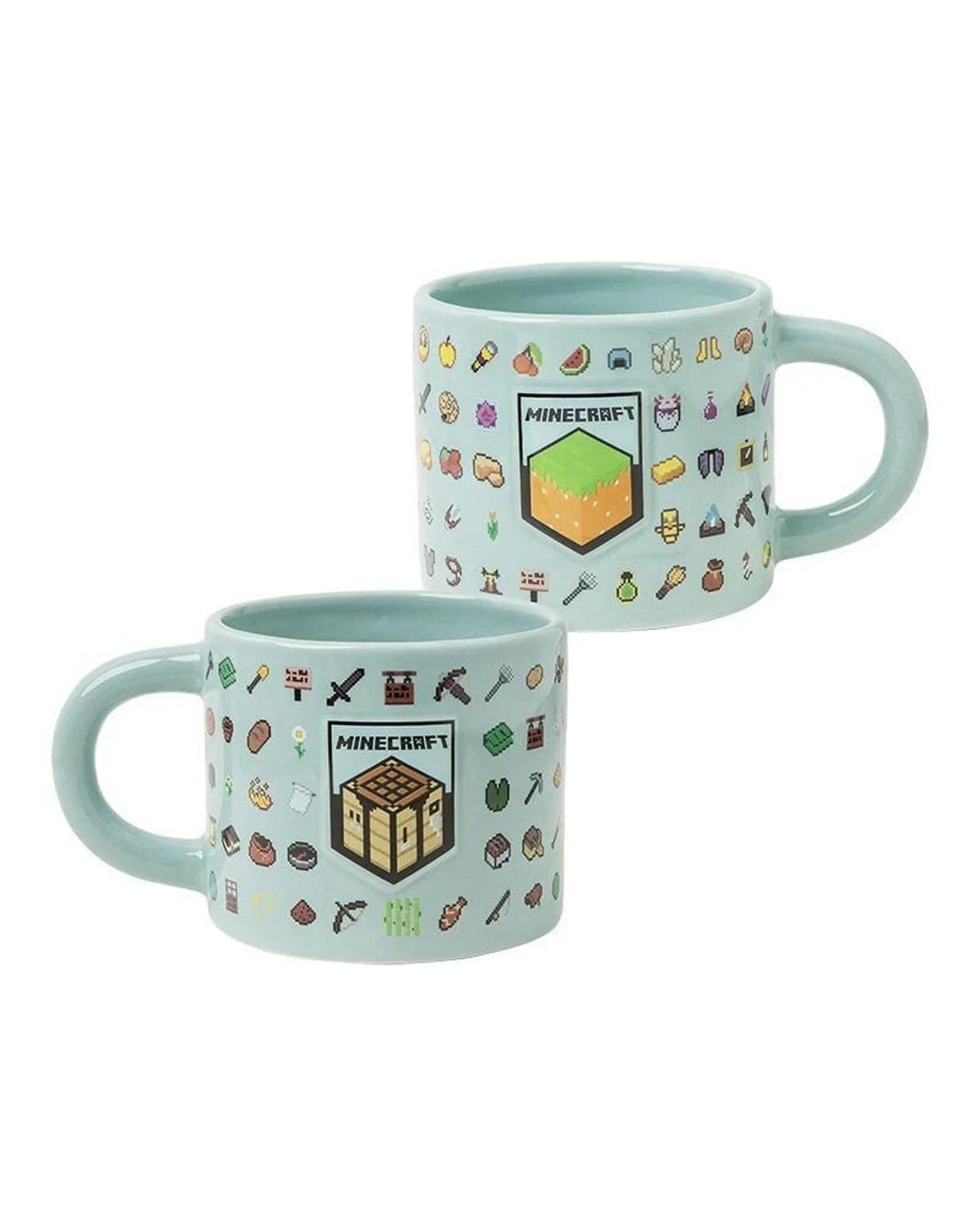3 Paladone Minecraft Embossed Mug - Blue, 3 of 4
