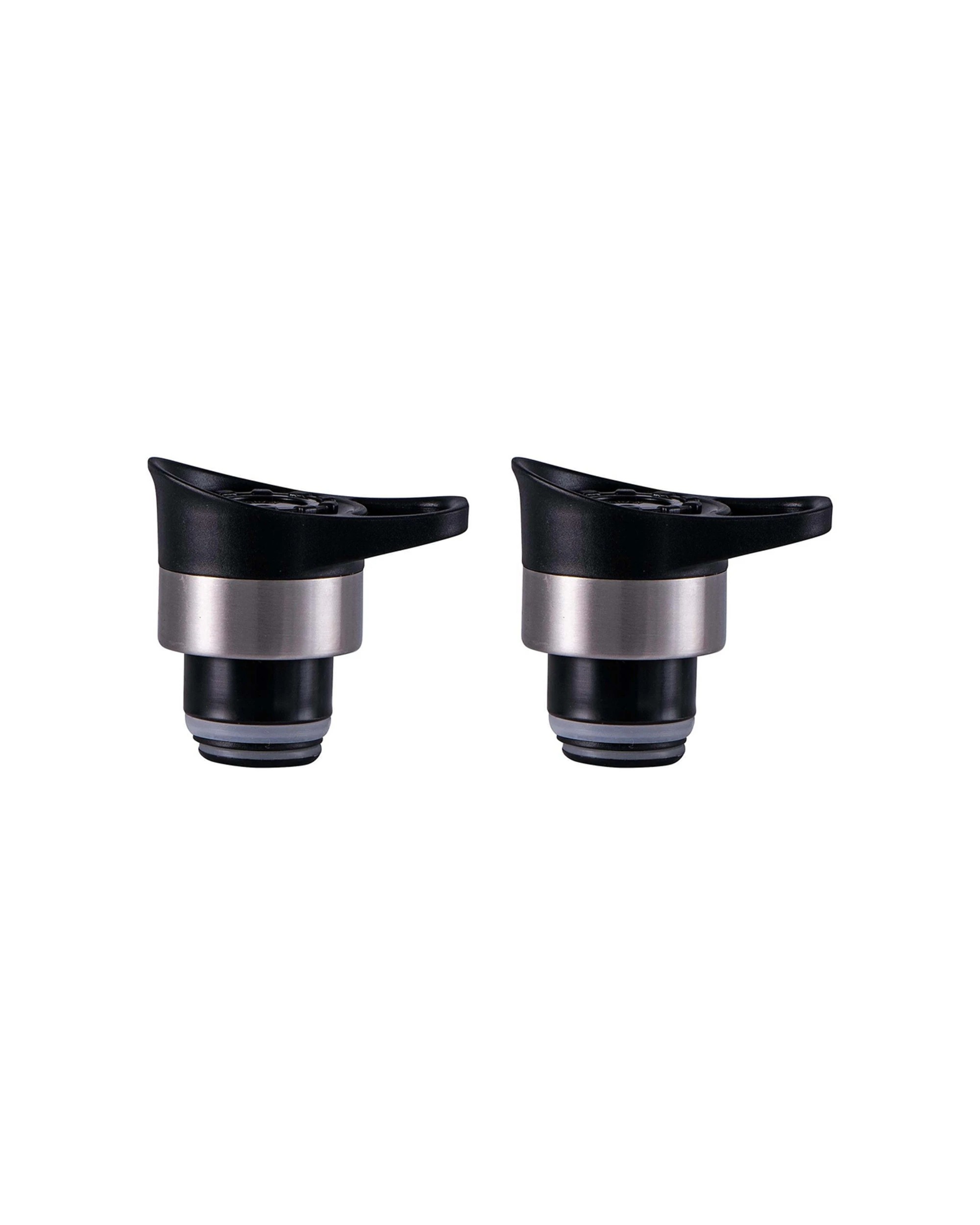 1 Avanti 2PK Pour Through Stopper Lid For 350ml 500ml Insulated Bottle Black - Black, 1 of 1