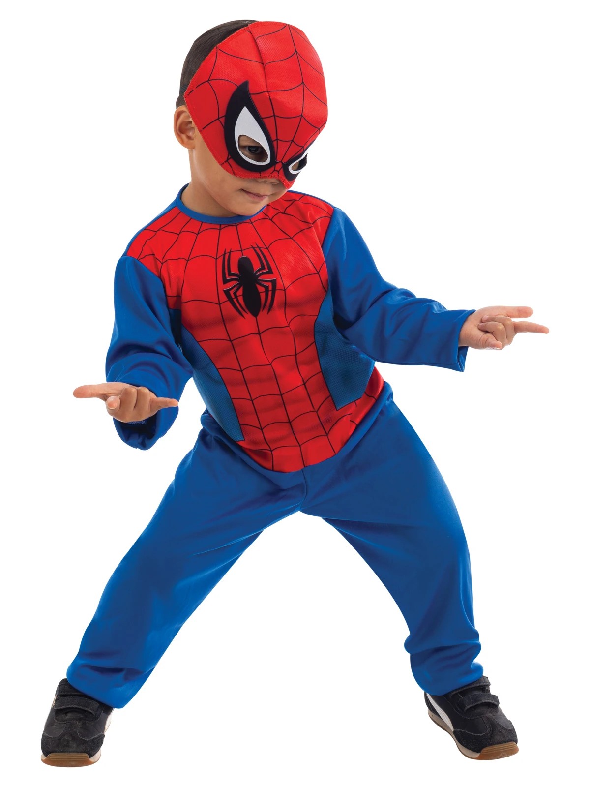 3 Disney Junior Marvel Spidey and His Amazing Friends Spidey Child Costume - Ages 18-36 Months, 3 of 5