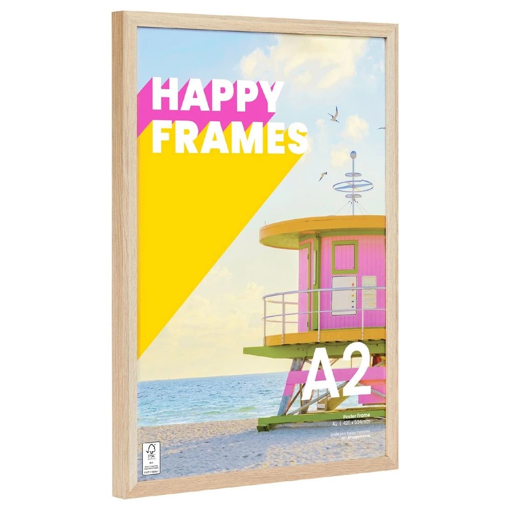 2 A2 Poster Frame Oak, 2 of 4