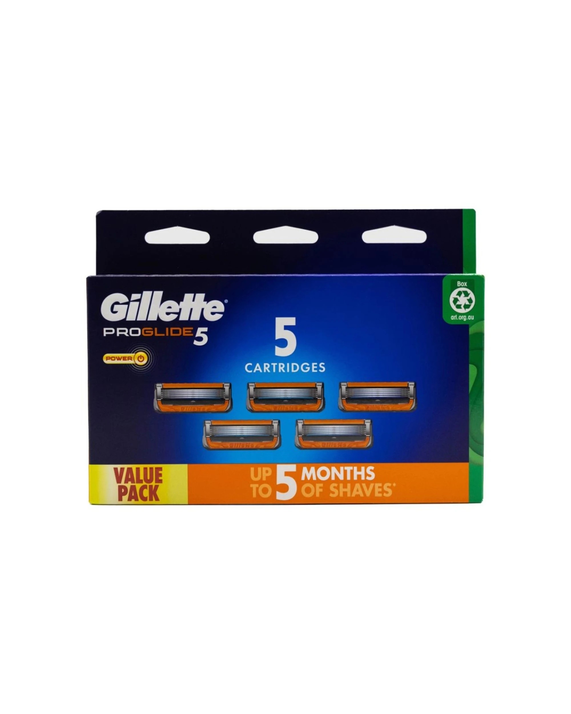 2 Gillette Pro Glide Shaving Razor Cartridges Value Pack 2 x 5pc - Multi, 2 of 3