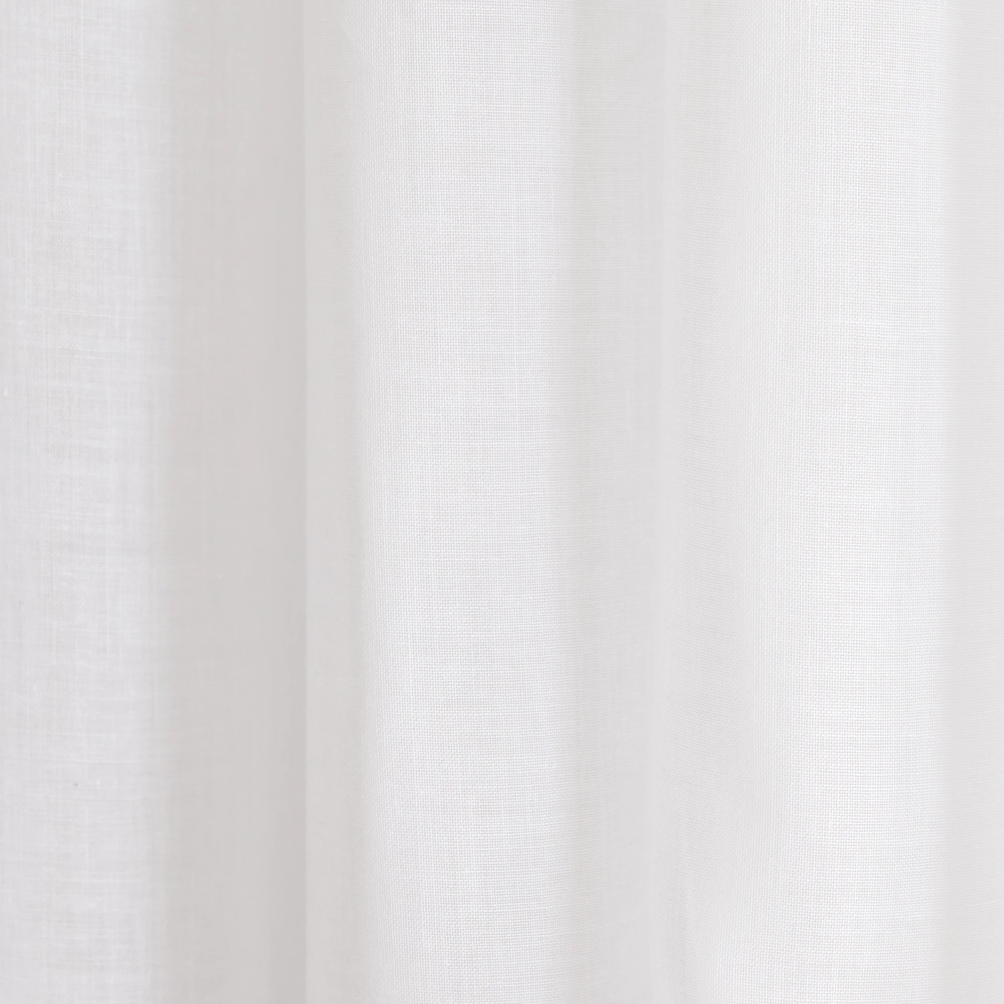 3 Sicily Cloud Wide Curtain - White - 229cm x 223cm, 3 of 5