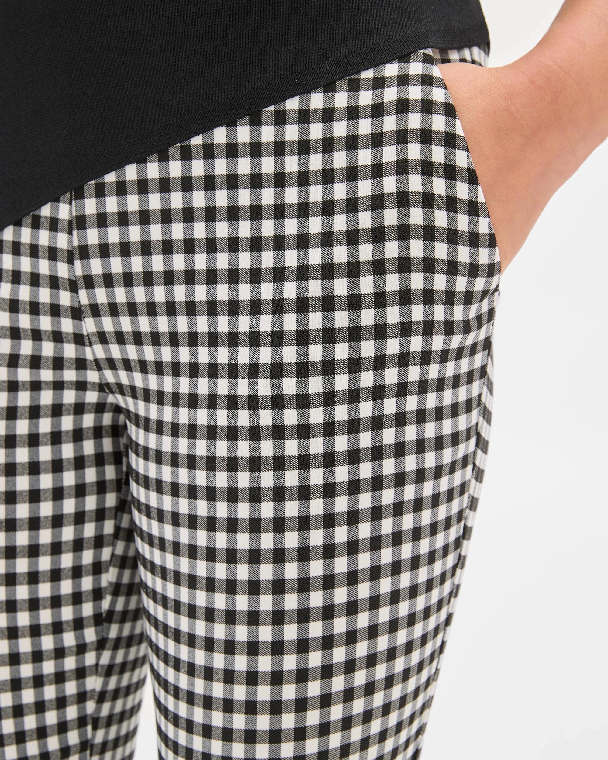 5 Preview Carrie Bengaline Ankle Length Skinny Pants GINGHAM CHECK, 5 of 6