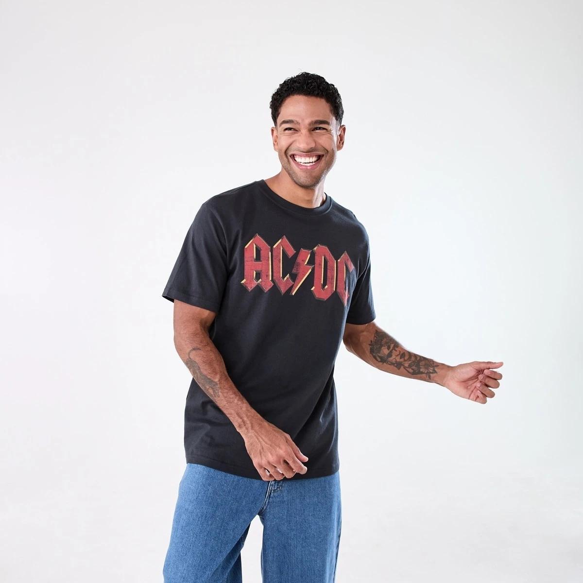 1 AC/DC License T-shirt Black, 1 of 6