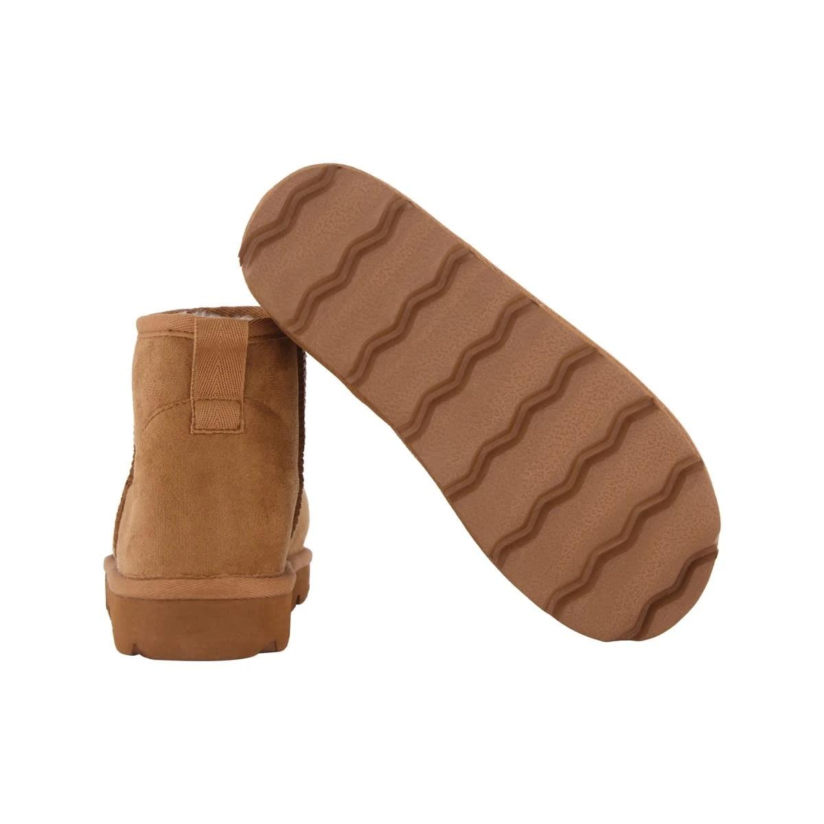 4 Senior Slipper Boots Chestnut, 4 of 5