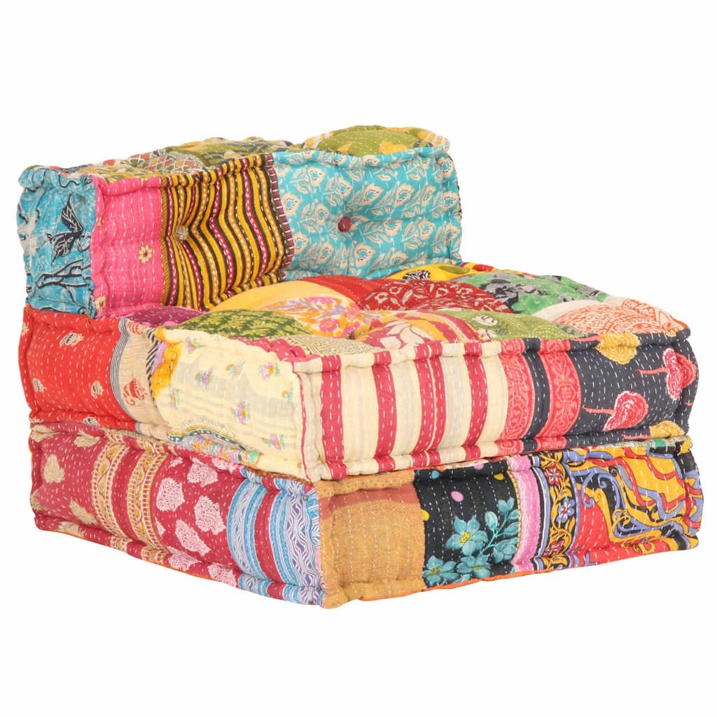 1 Vidaxl Pouffe Sofa Bed - Multi, 1 of 9