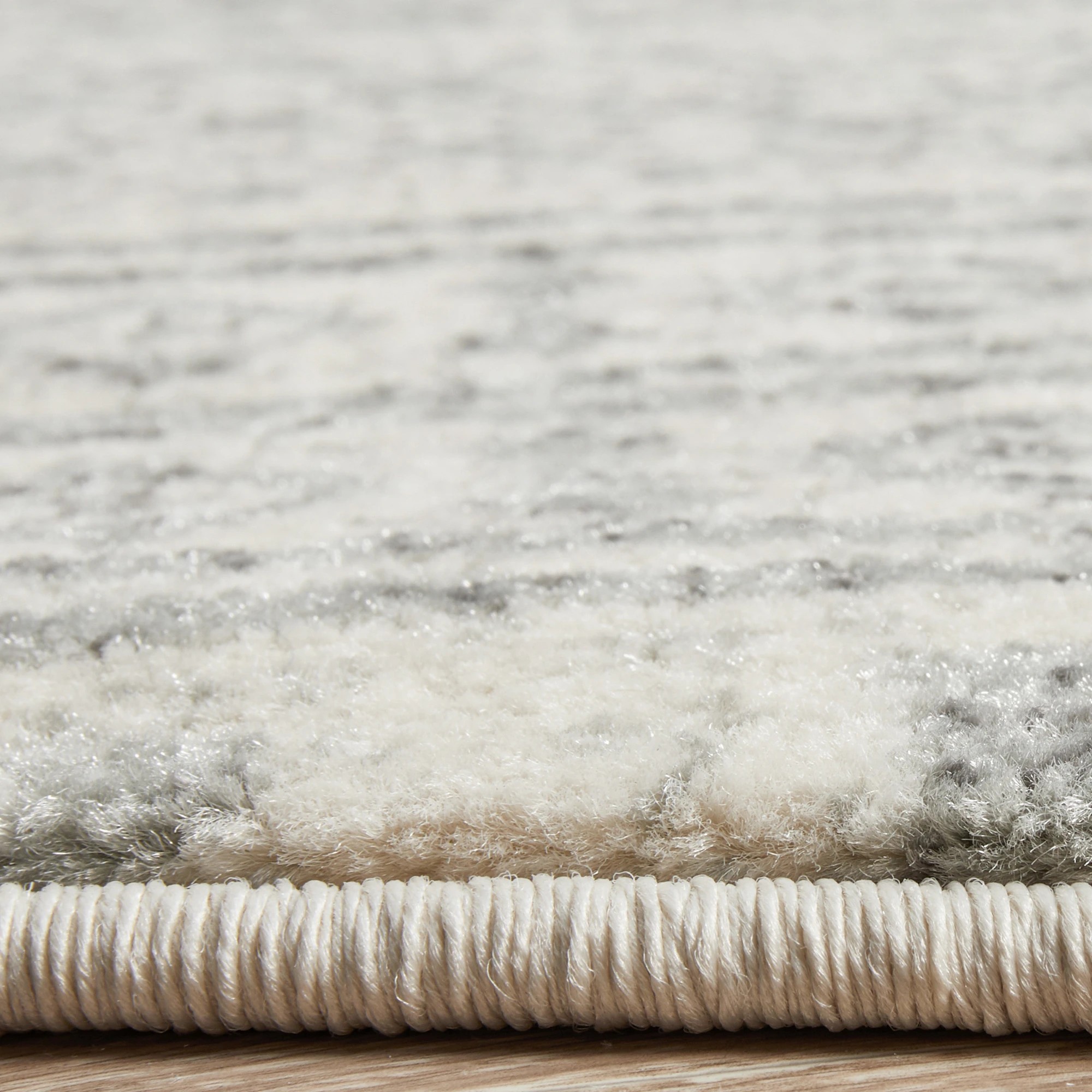 7 Common Ground Rugs Phantom 359 150x150cm - Small Round Rug - Silver, 7 of 8