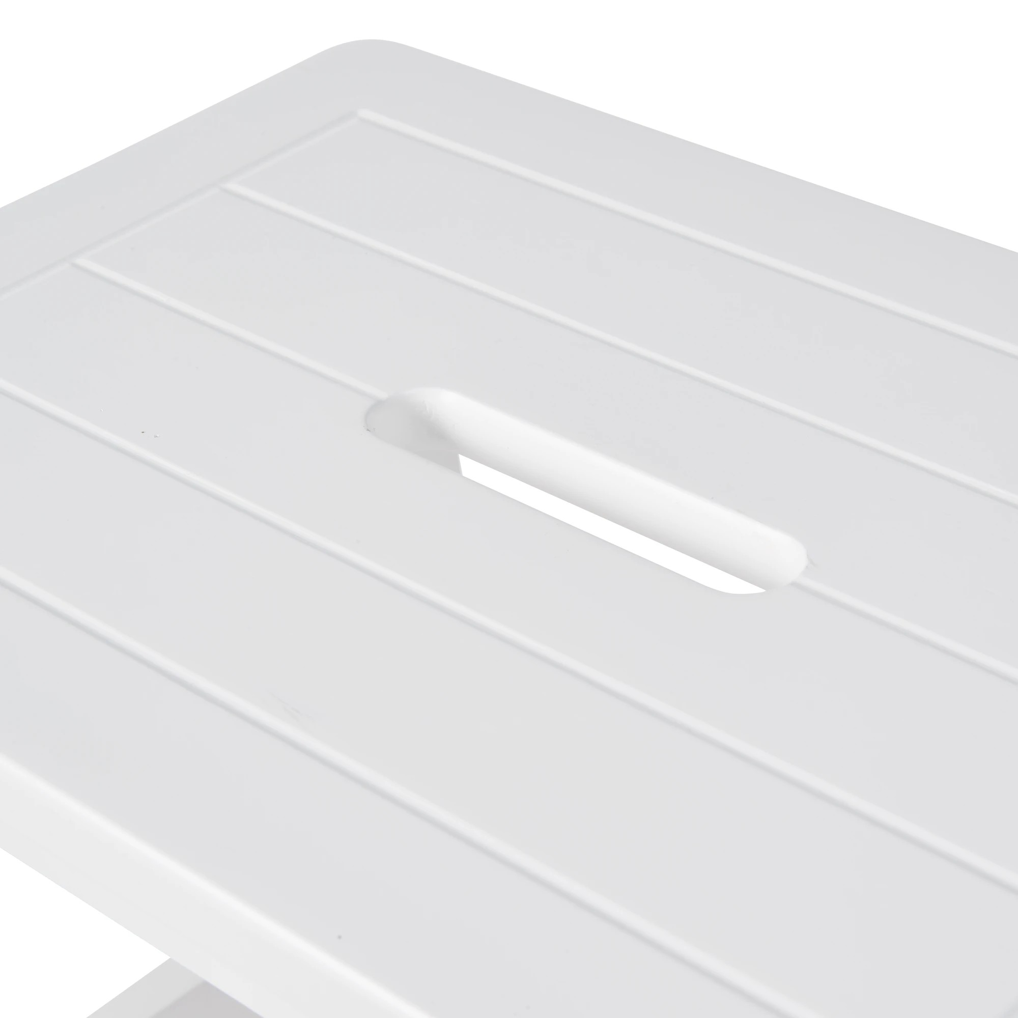 6 Panelled Step Stool - White, 6 of 7