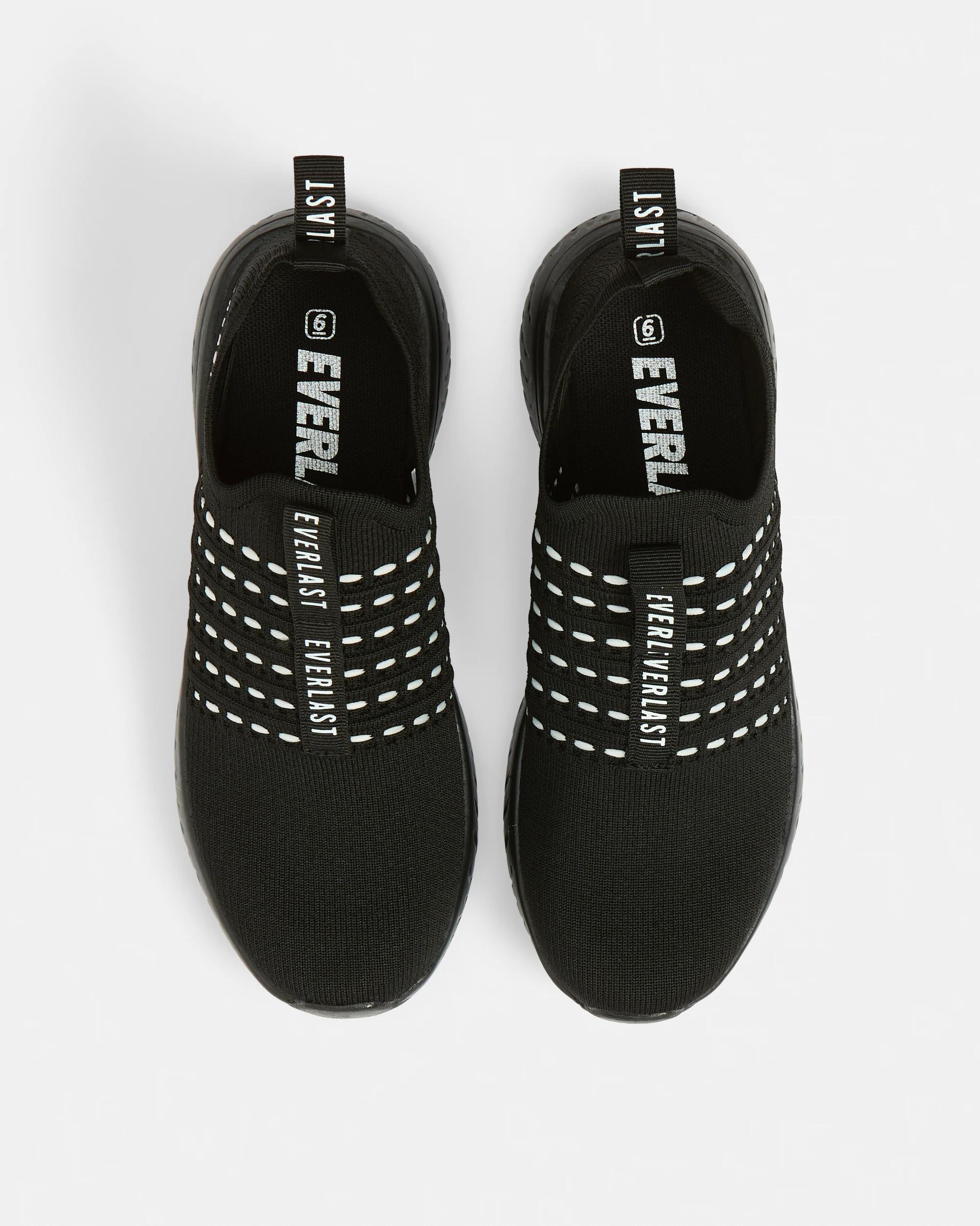3 Everlast Womens LaGuardia Sneakers Black, 3 of 5