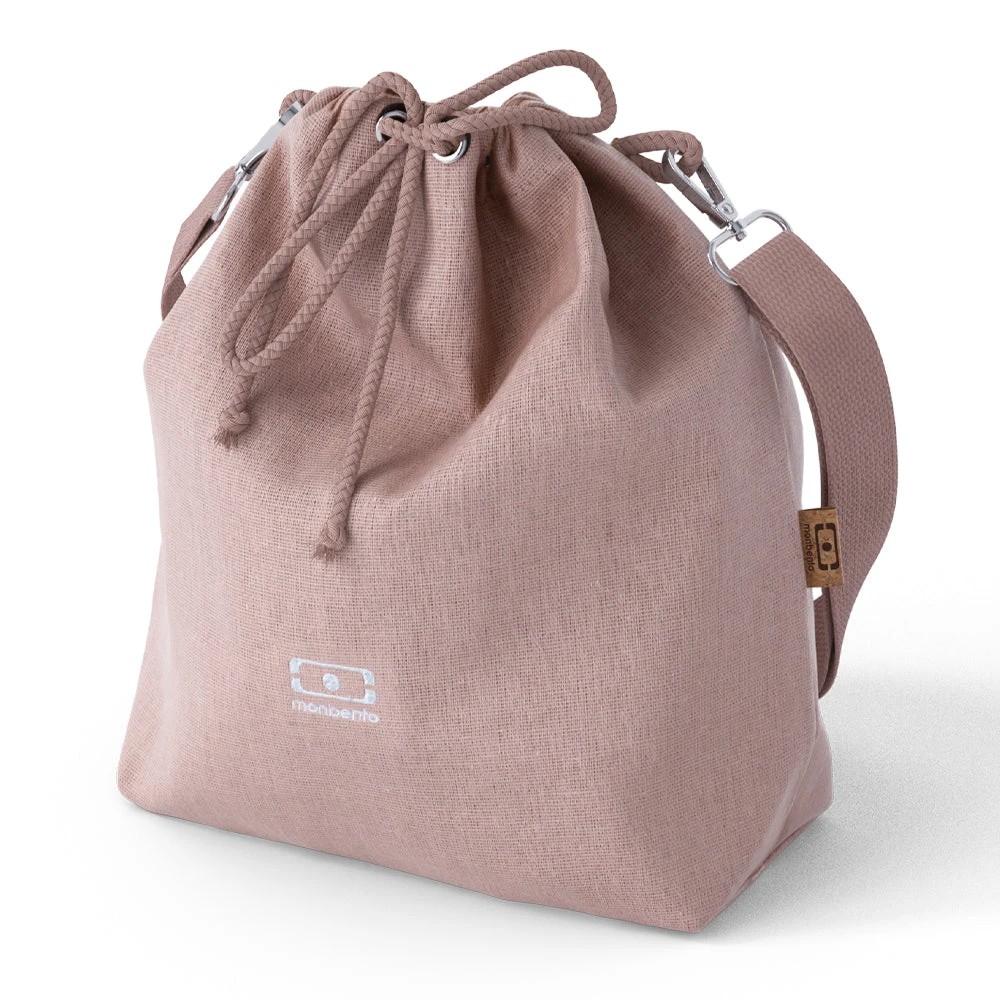 3 Monbento Mb Fresh Insulated Lunch Bag Moka - Pink - Pink, 3 of 5