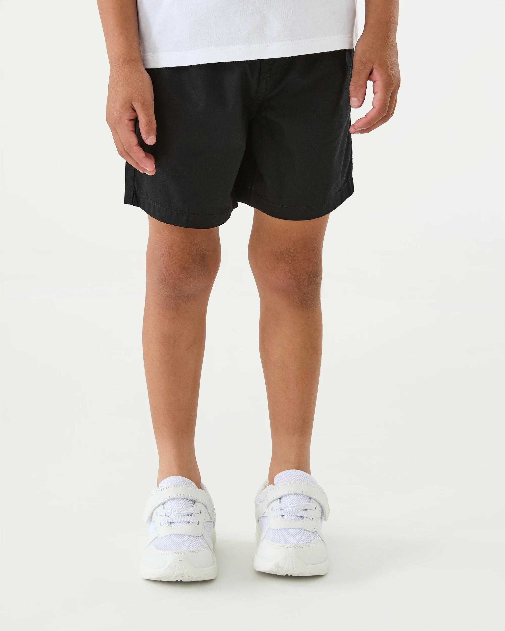 1 Poplin Shorts Black, 1 of 6