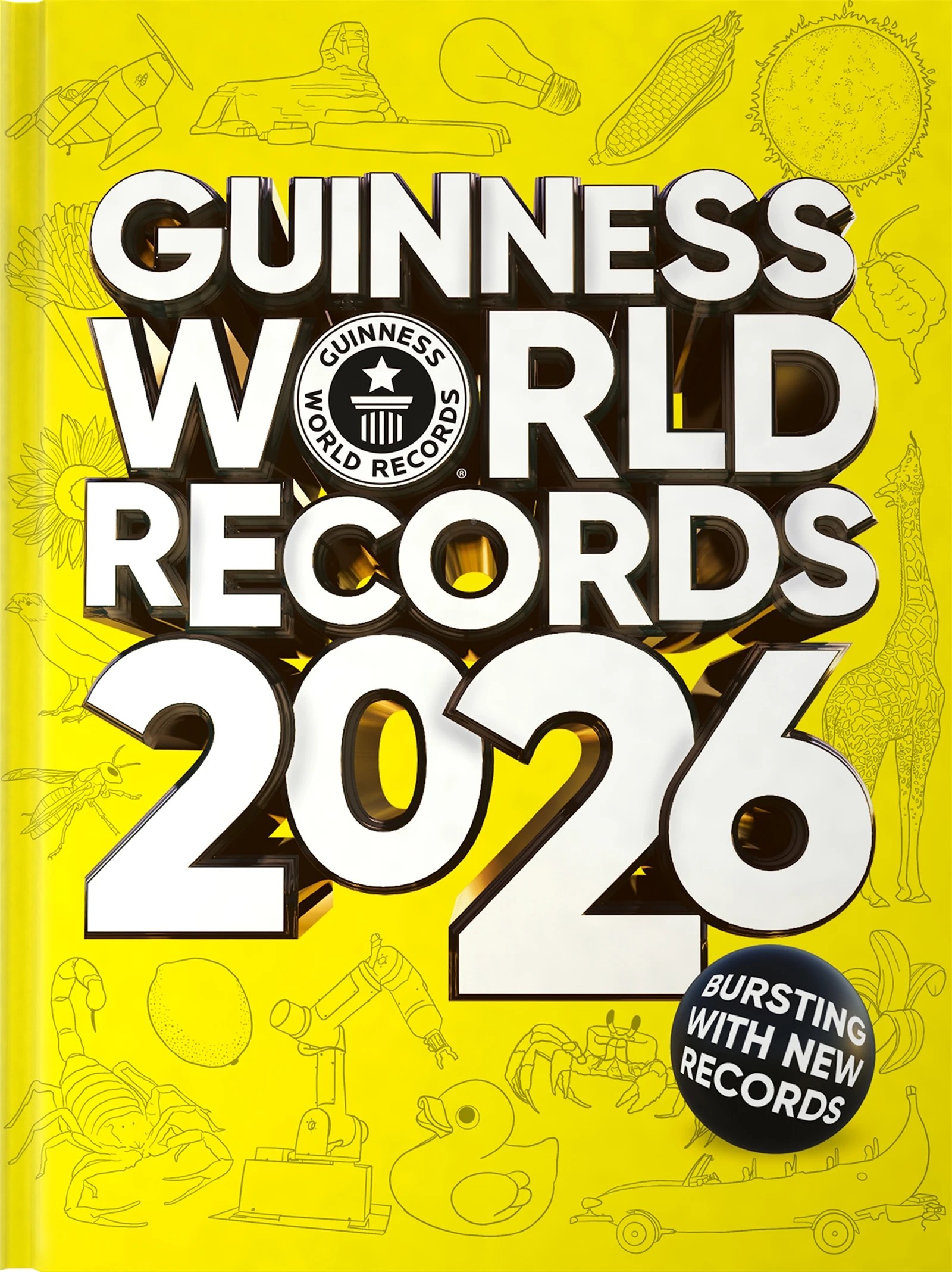 1 Guinness World Records 2026 - Book, 1 of 1