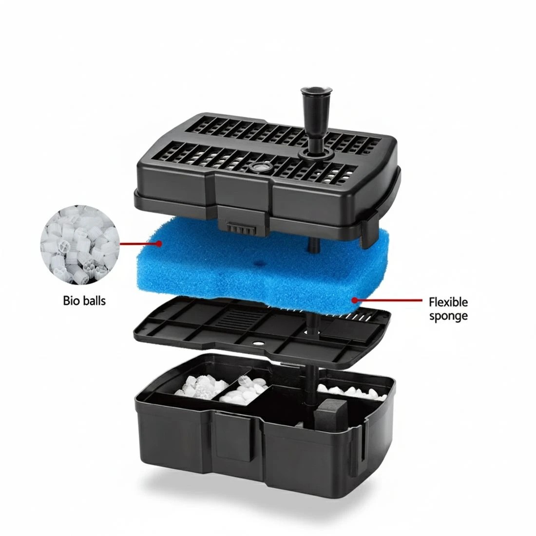 5 Gardeon Solar Pond Pump with Filter Box - Black, 5 of 6