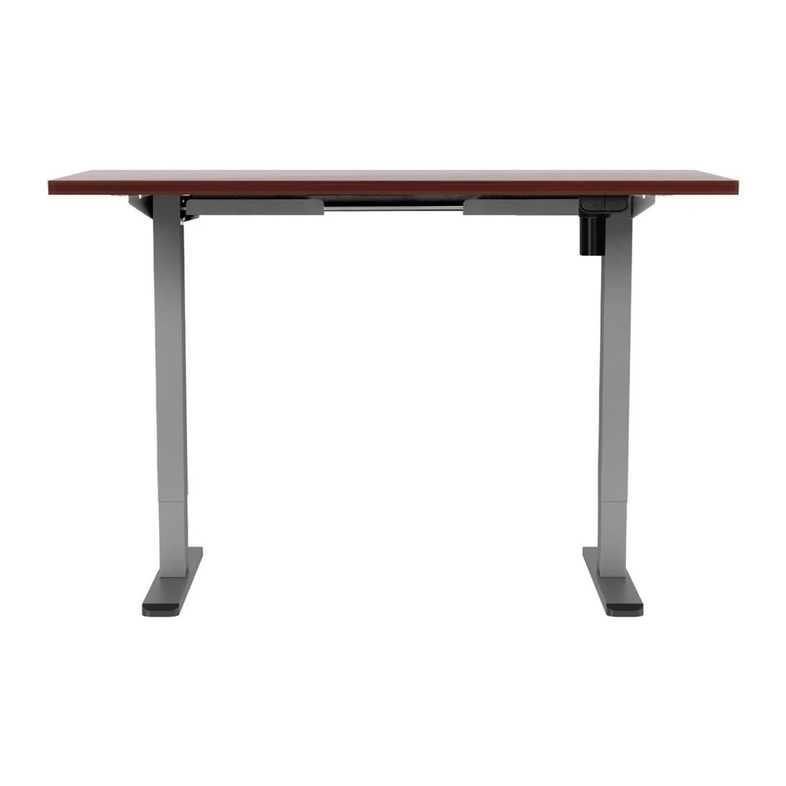 3 Artiss Standing Desk Motorised 120CM Walnut - Brown, 3 of 6