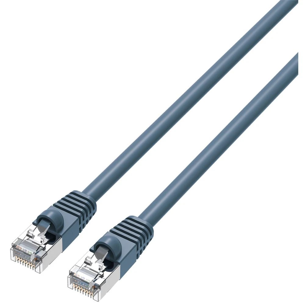 1 J.Burrows Cat6A Ethernet Cable 3m Blue, 1 of 7