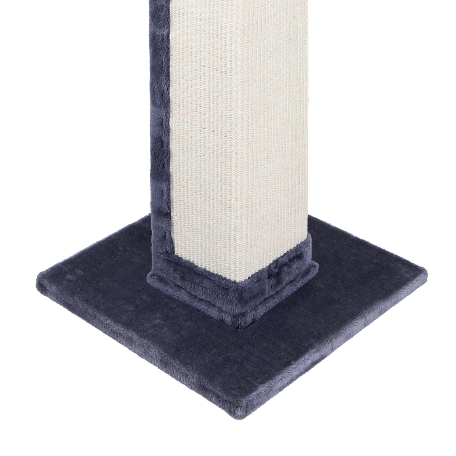 3 Beastie Cat Tree Scratching Post Scratcher Tower Condo House Furniture Wood 92cm - Grey, 3 of 7