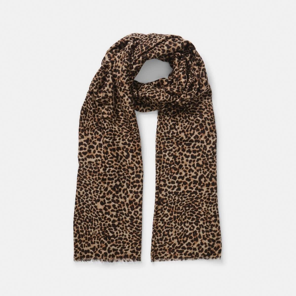 1 Lightweight Scarf Brwn Leo, 1 of 3