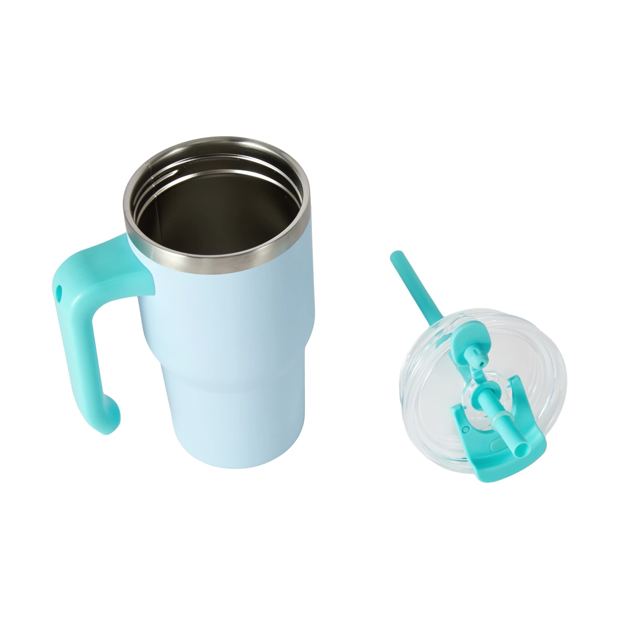 3 600ml Blue Tumbler with Handle, 3 of 8