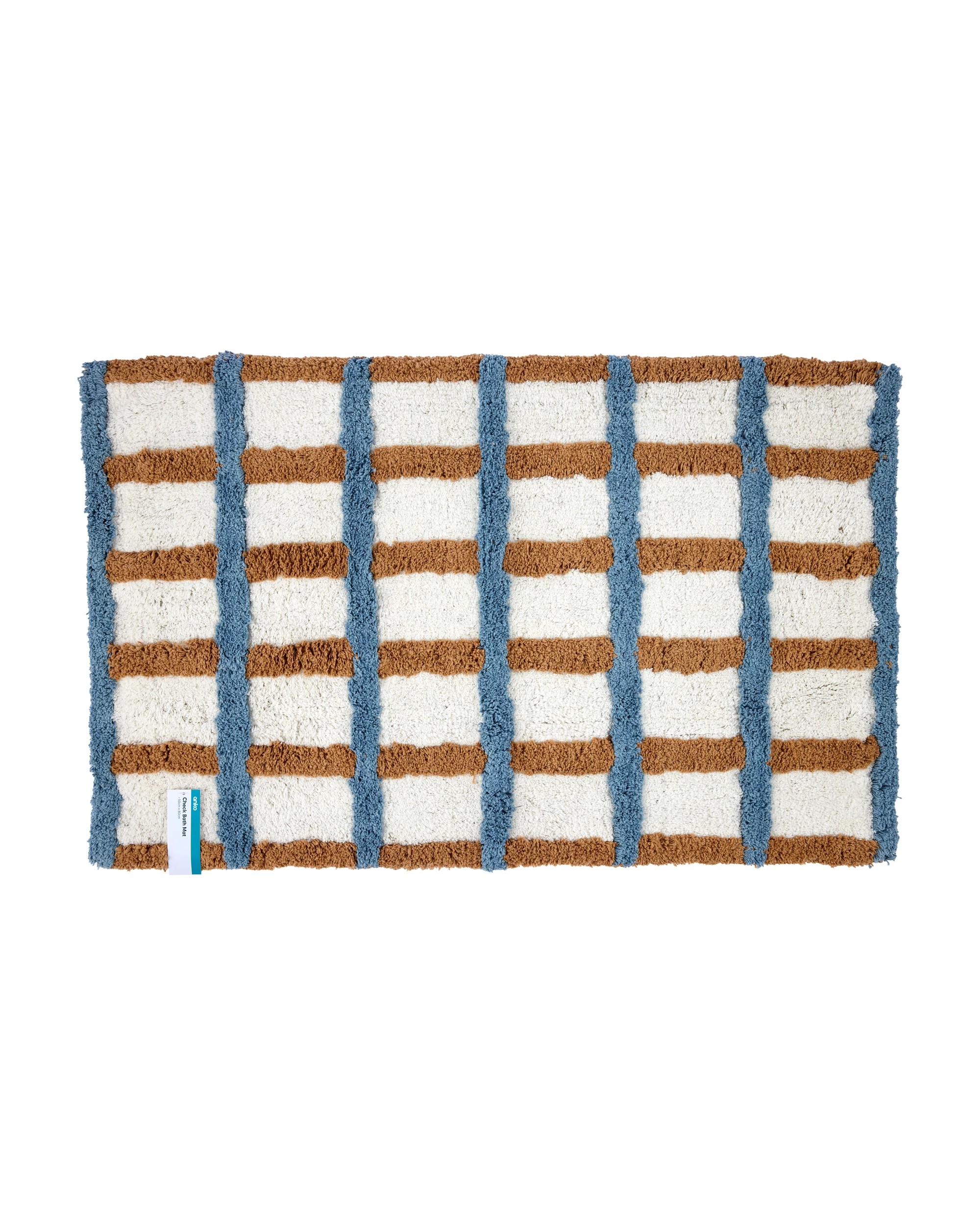 5 Check Bath Mat, 5 of 5